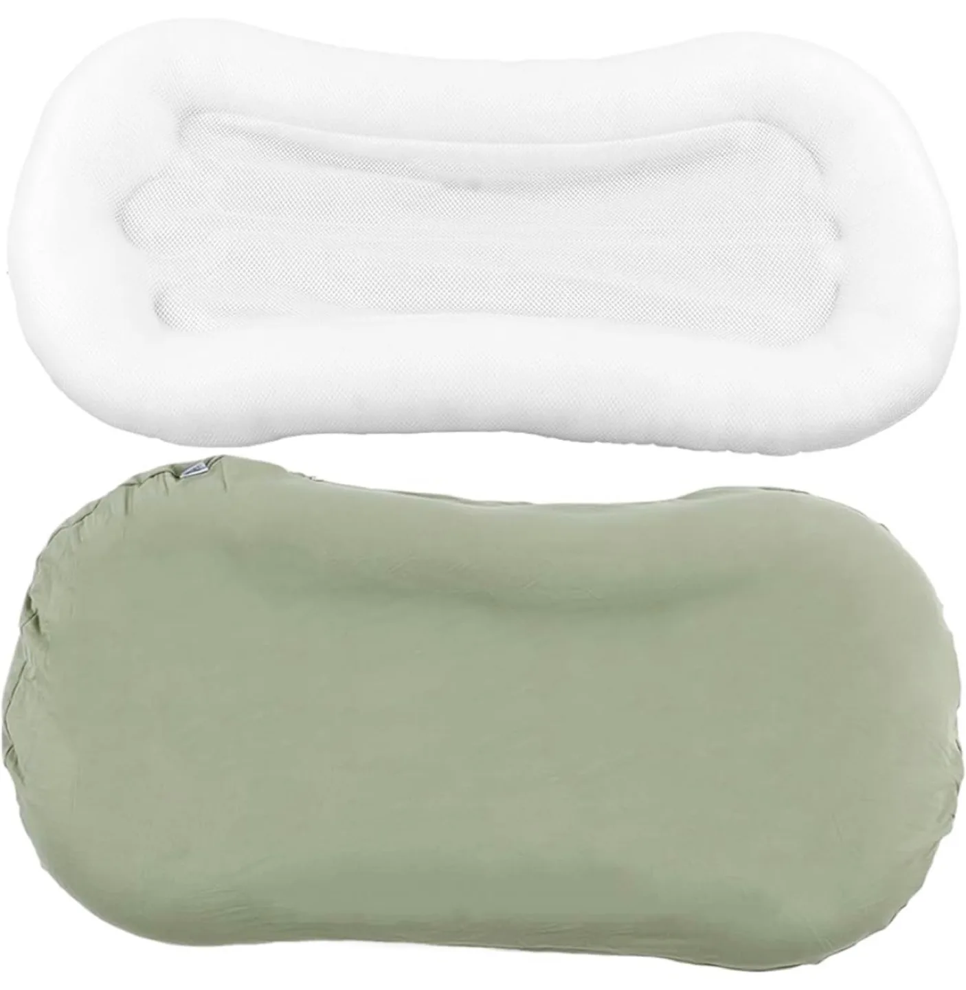 Baby Lounger/Nest Pad - Sage Green image indicator(2)