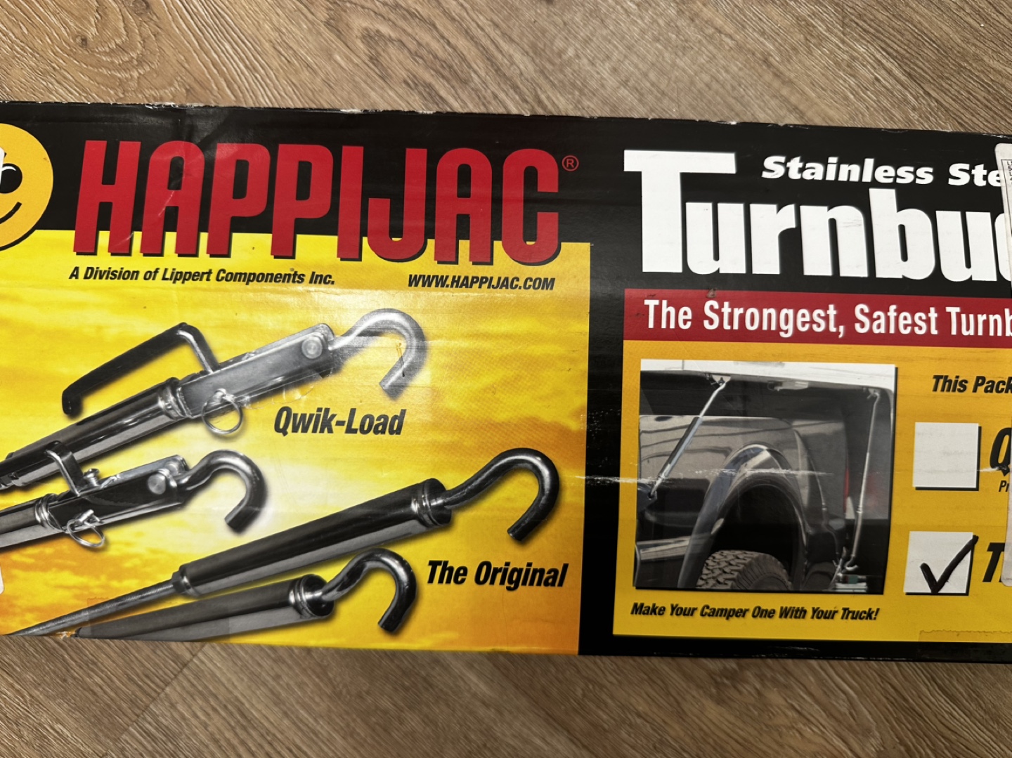 Happijac Stainless Steel Turnbuckles - Camper Tie-Down System - photo 2