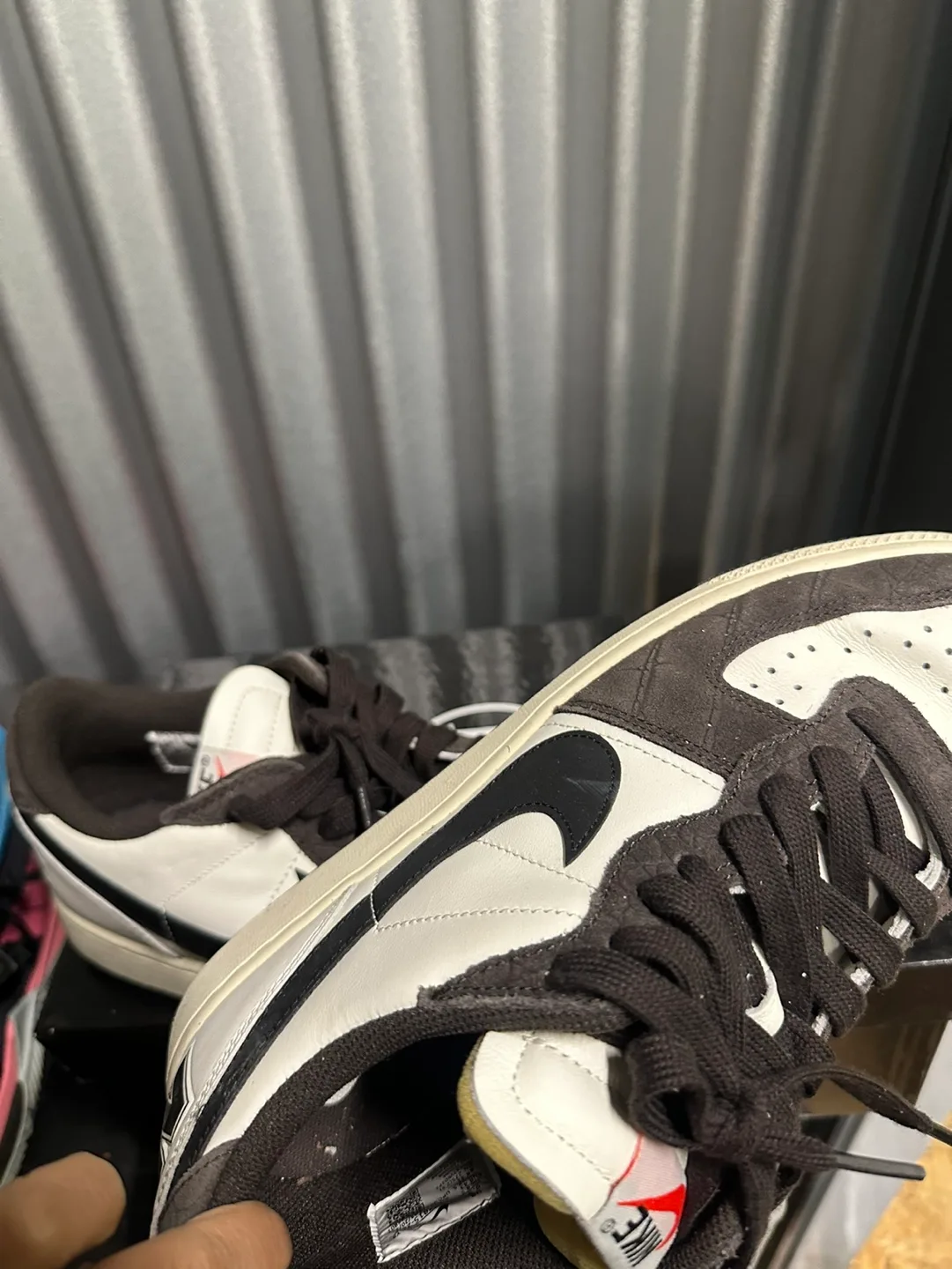 Nike Court Vision Low Sneakers size 9.5 image indicator(5)