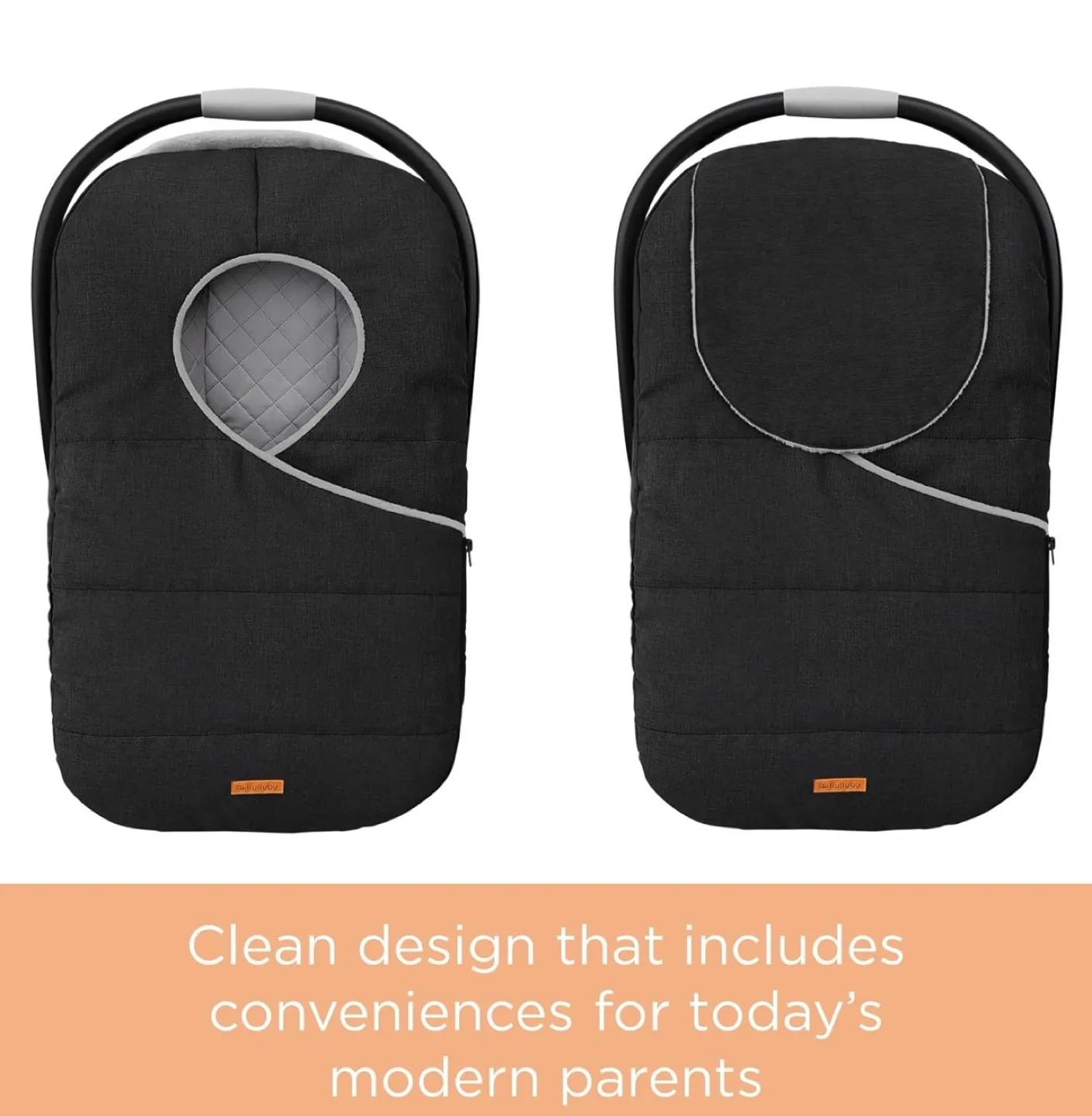 Baby Car Seat Cover - Keeps baby warm in cold weather image indicator(2)