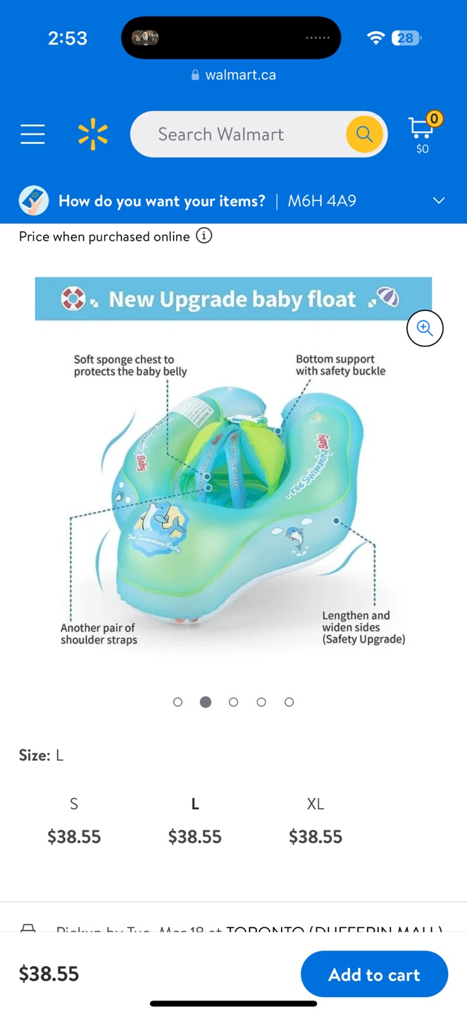 Swim Bobo Baby Float - Size L - photo 4
