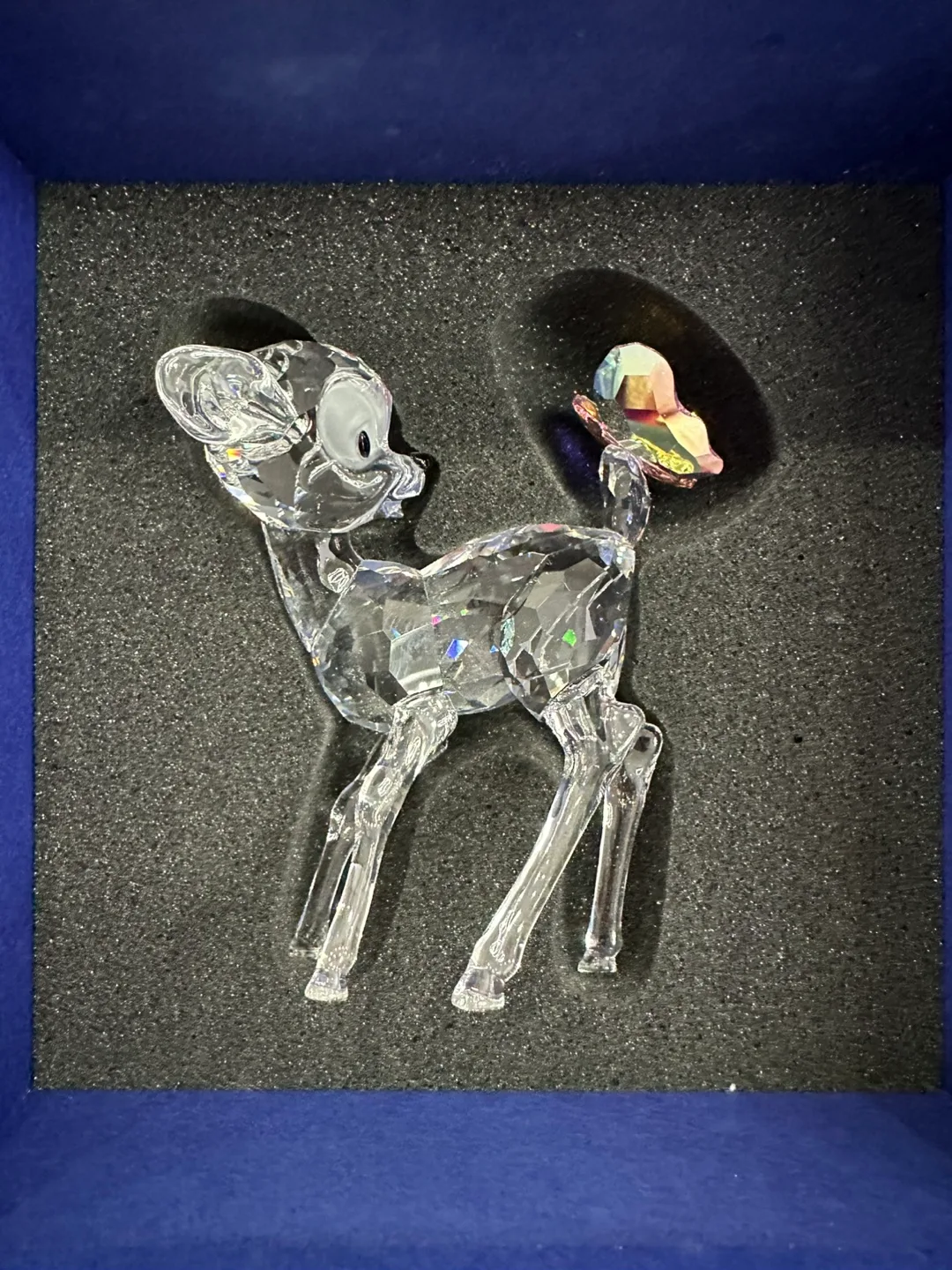 Swarovski Bambi Figurine with Butterfly image indicator(6)
