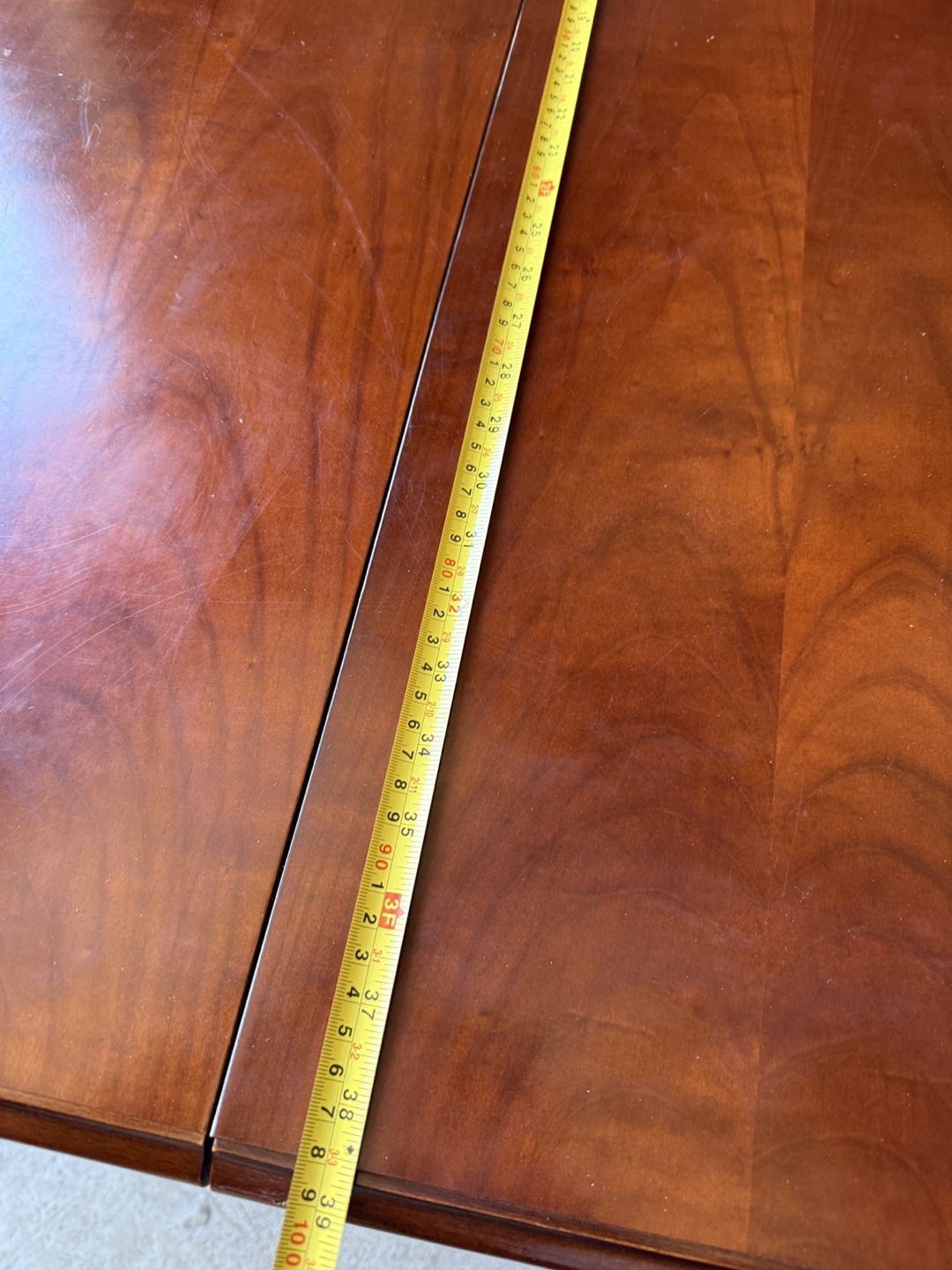 Oval Wood Dining Table with Leaf - photo 4
