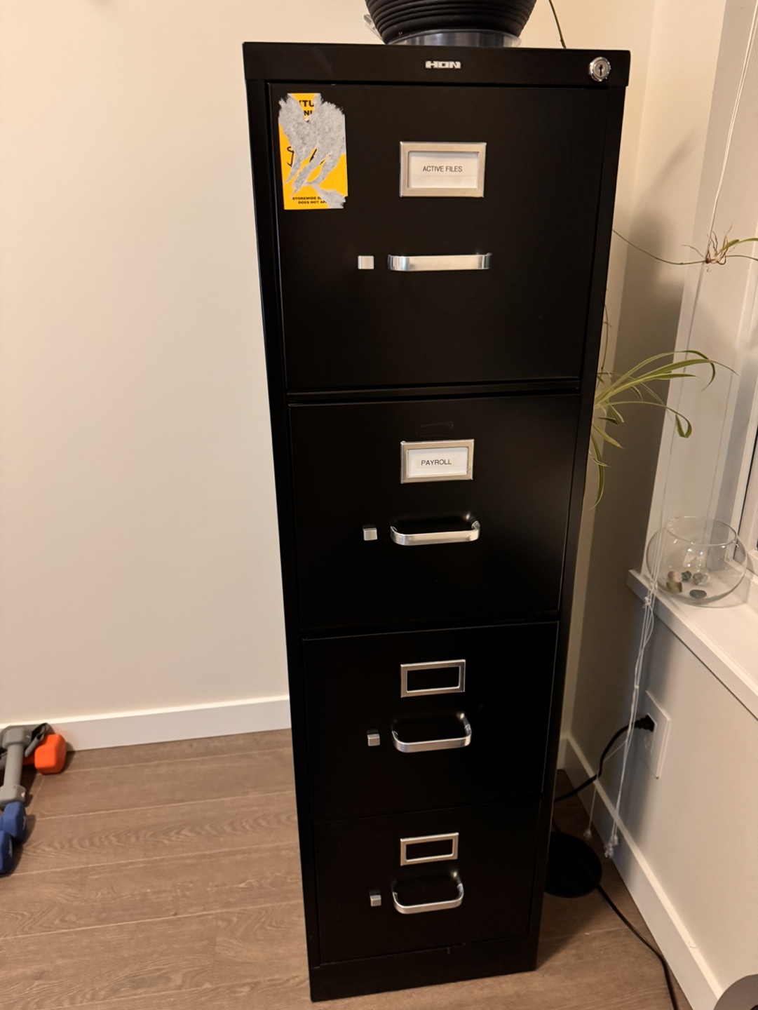 HON 4-Drawer Lateral File Cabinet
