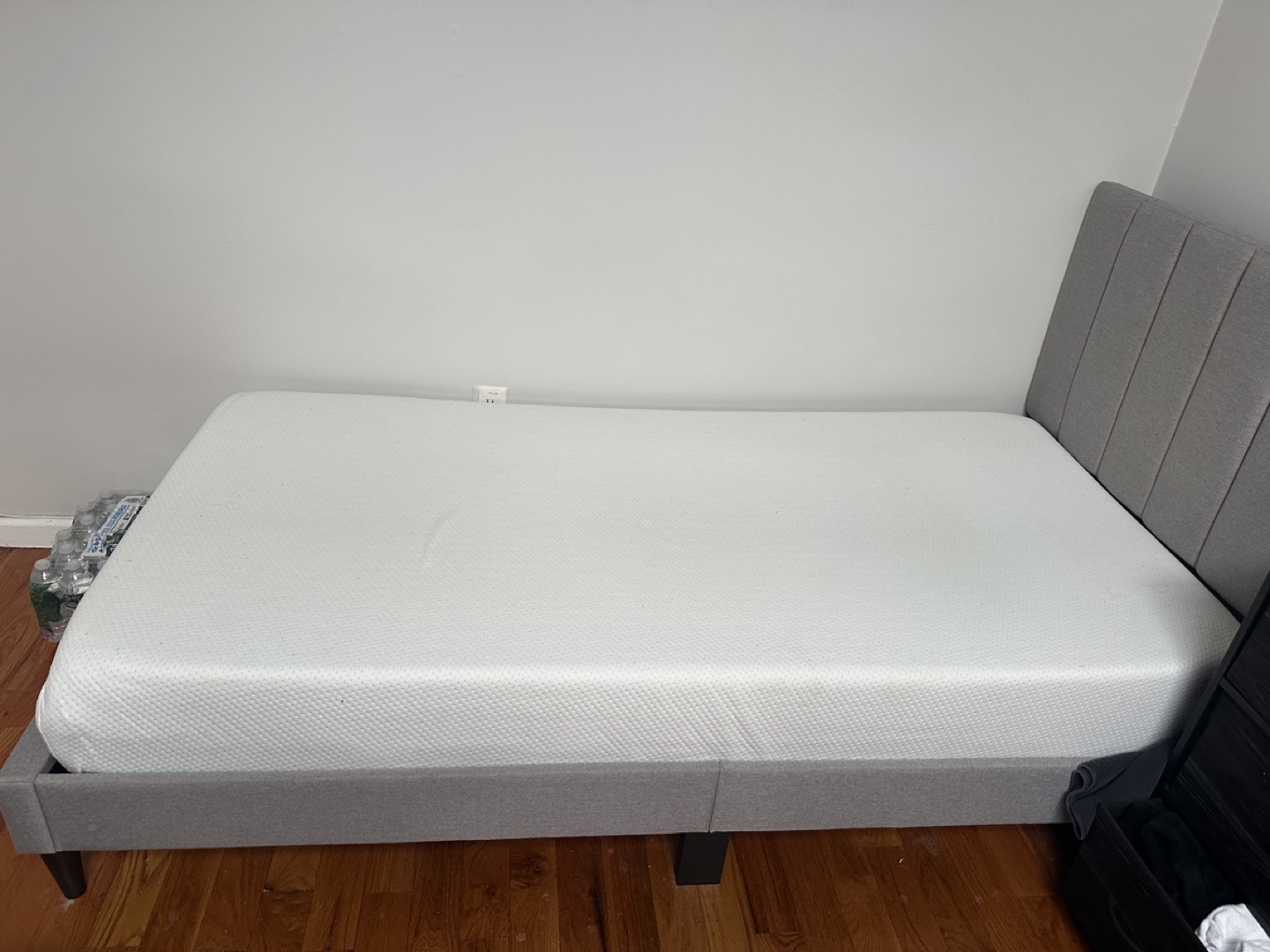 Twin XL Size Platform Bed Frame with Mattress - photo 3