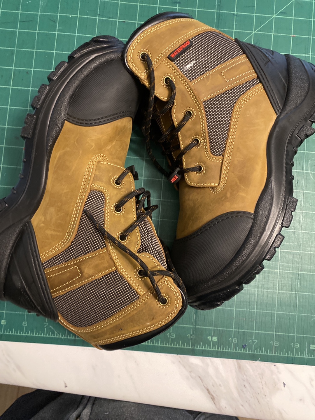 Sidewinder Men's Tan Work Boots Size 10 - photo 3