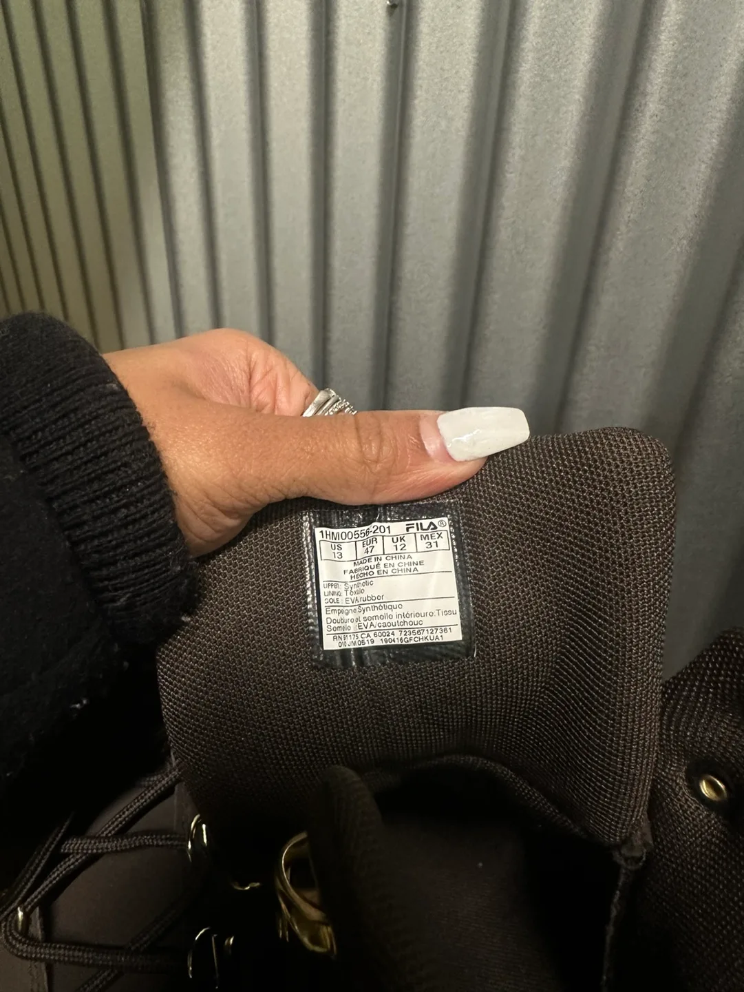 Fila Brown Hiking Boots size 13 image indicator(6)
