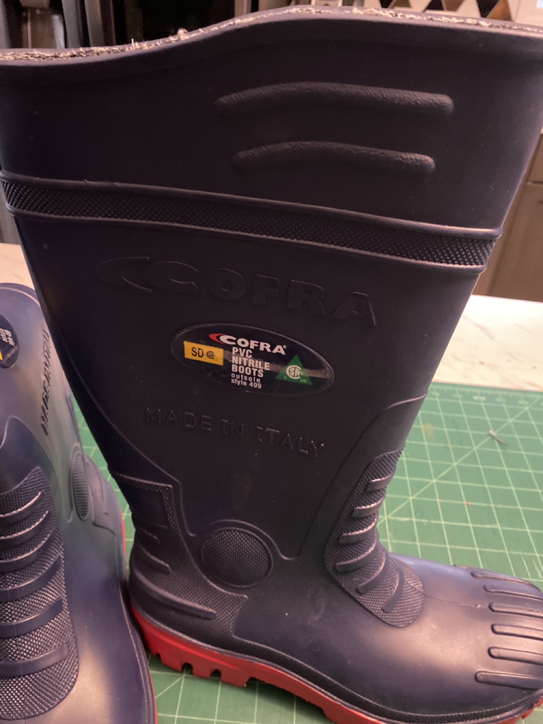 COFRA PVC Ankle Boots - Size 40