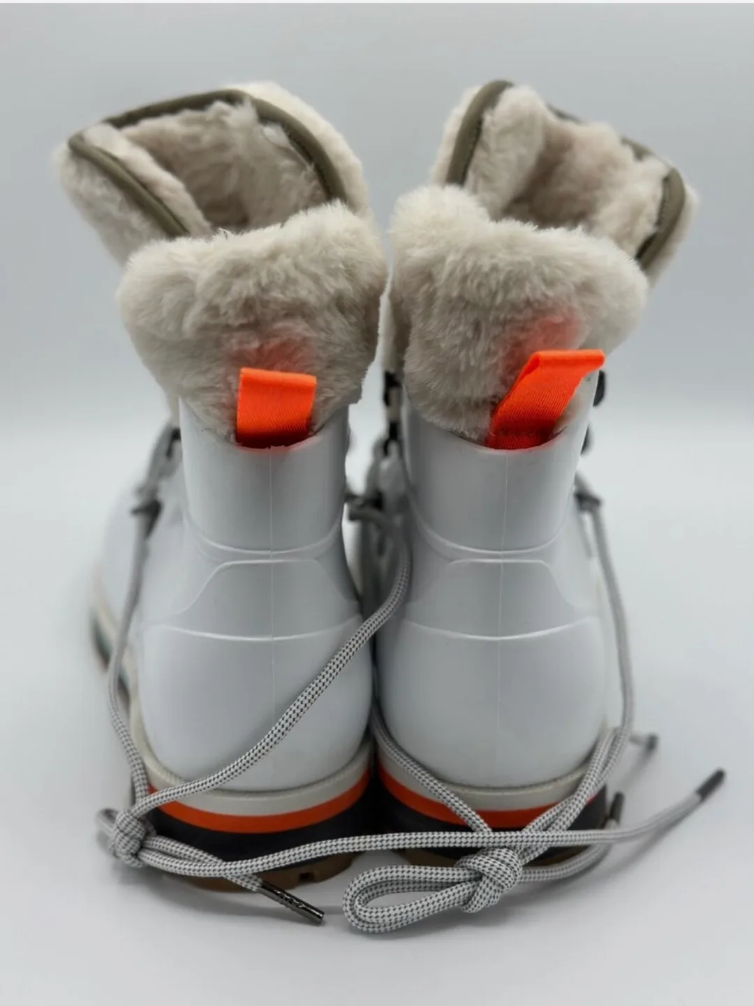 Michael Kors White Fur Trimmed Winter Boots image indicator(2)