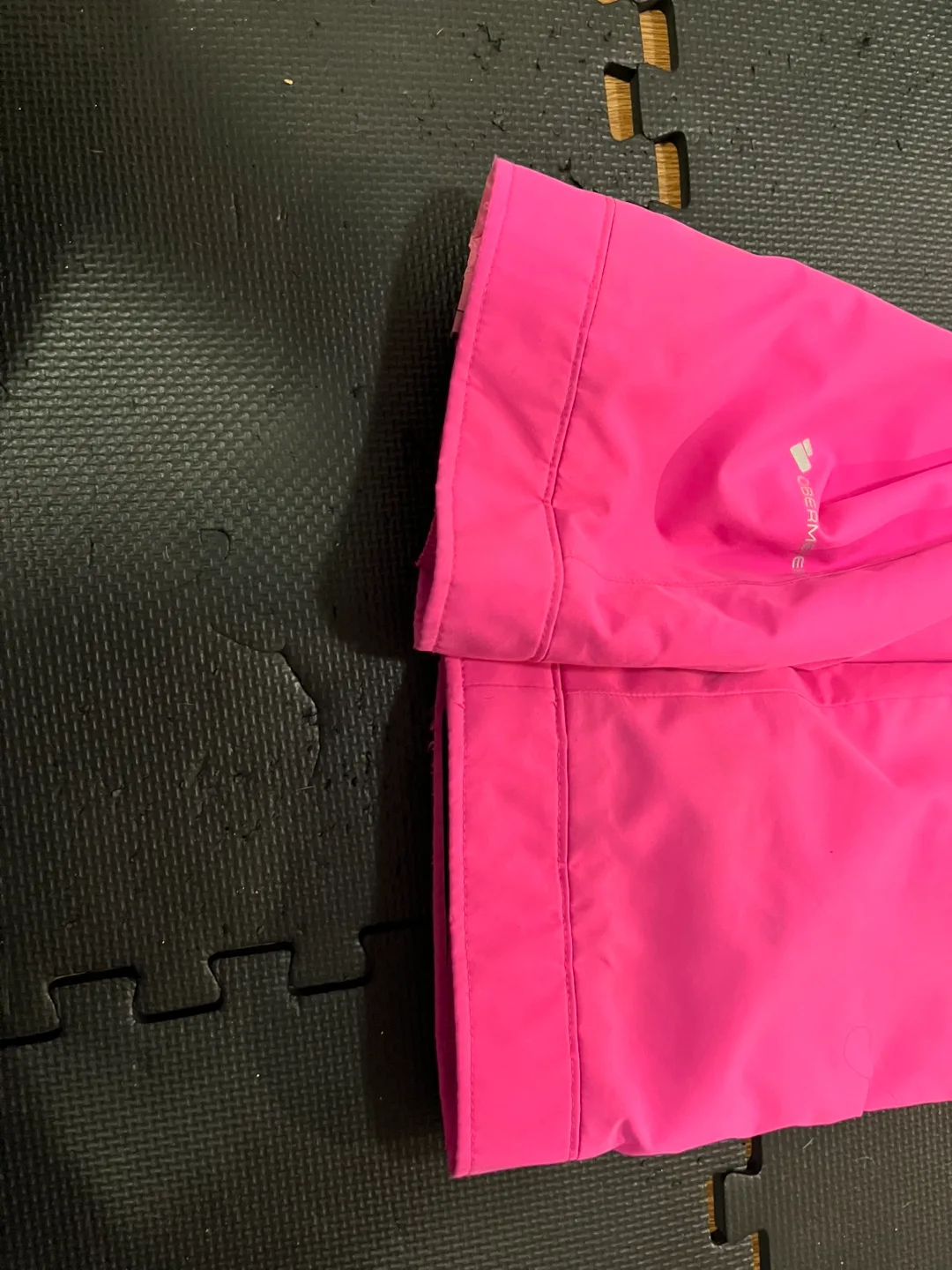 Obermeyer Girls' Pink and Teal Ski Suit - Size 7 image indicator(6)