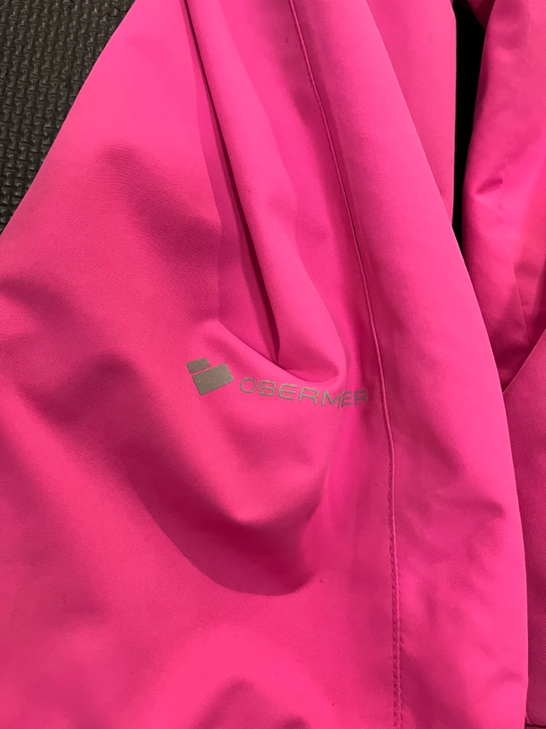 Obermeyer Girls' Pink and Teal Ski Suit - Size 7 image indicator(7)