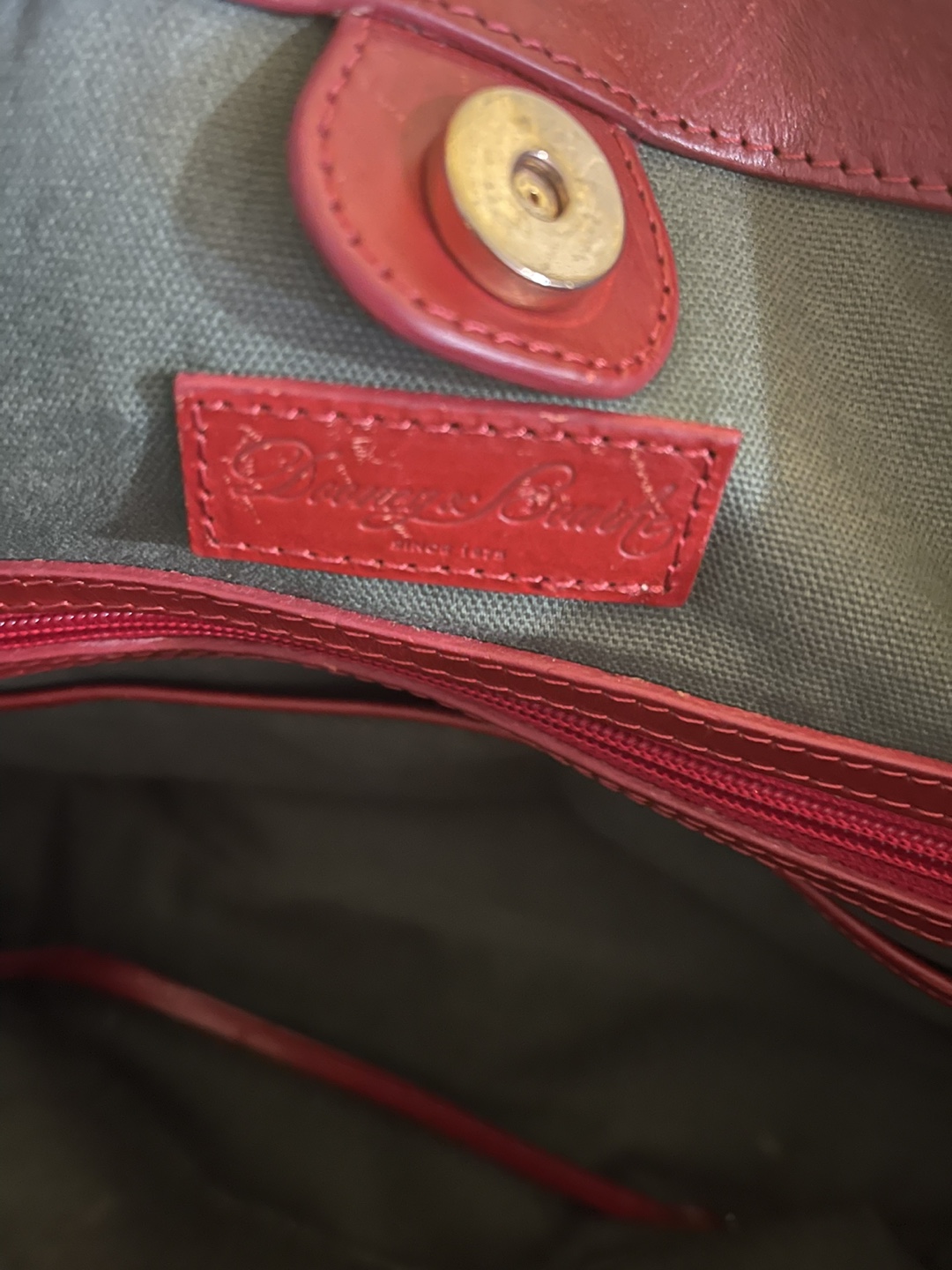Dooney & Bourke Plaid Tote Bag - photo 4