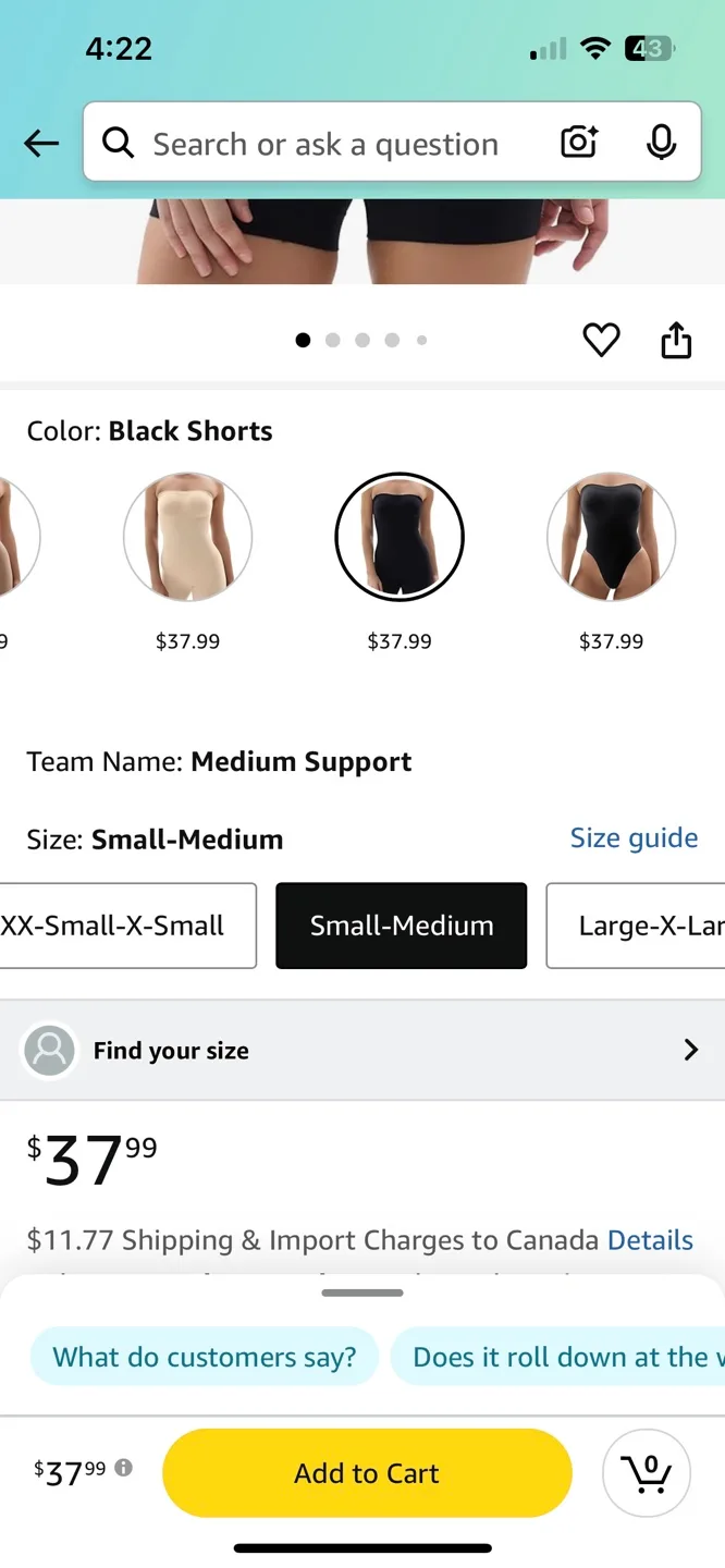 Body Shaper - Size Small-Medium image indicator(4)