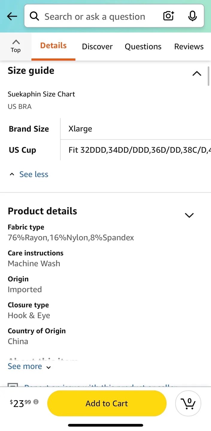 Nursing Bras - XLarge (4pcs) image indicator(4)