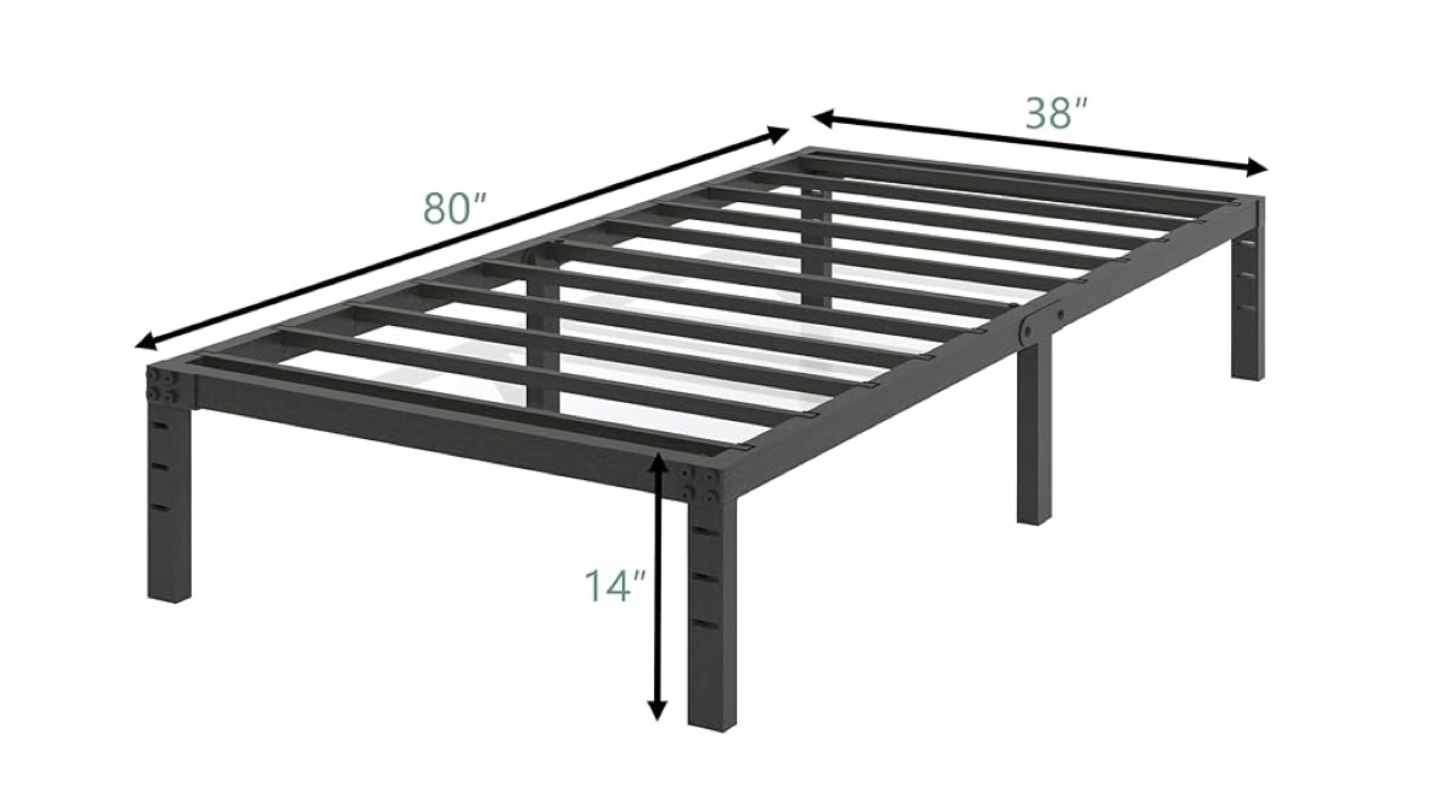 Metal Bed Frame - Twin XL - photo 2