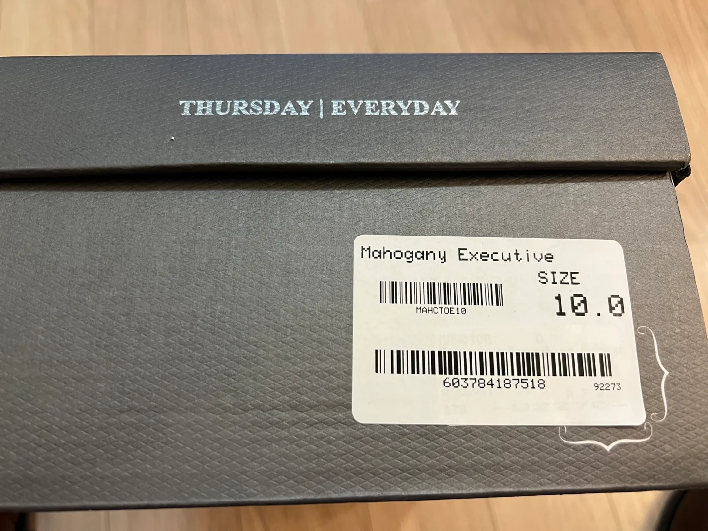 Brown Leather Oxford Dress Shoes - Size 10 Thursday Boots image indicator(8)