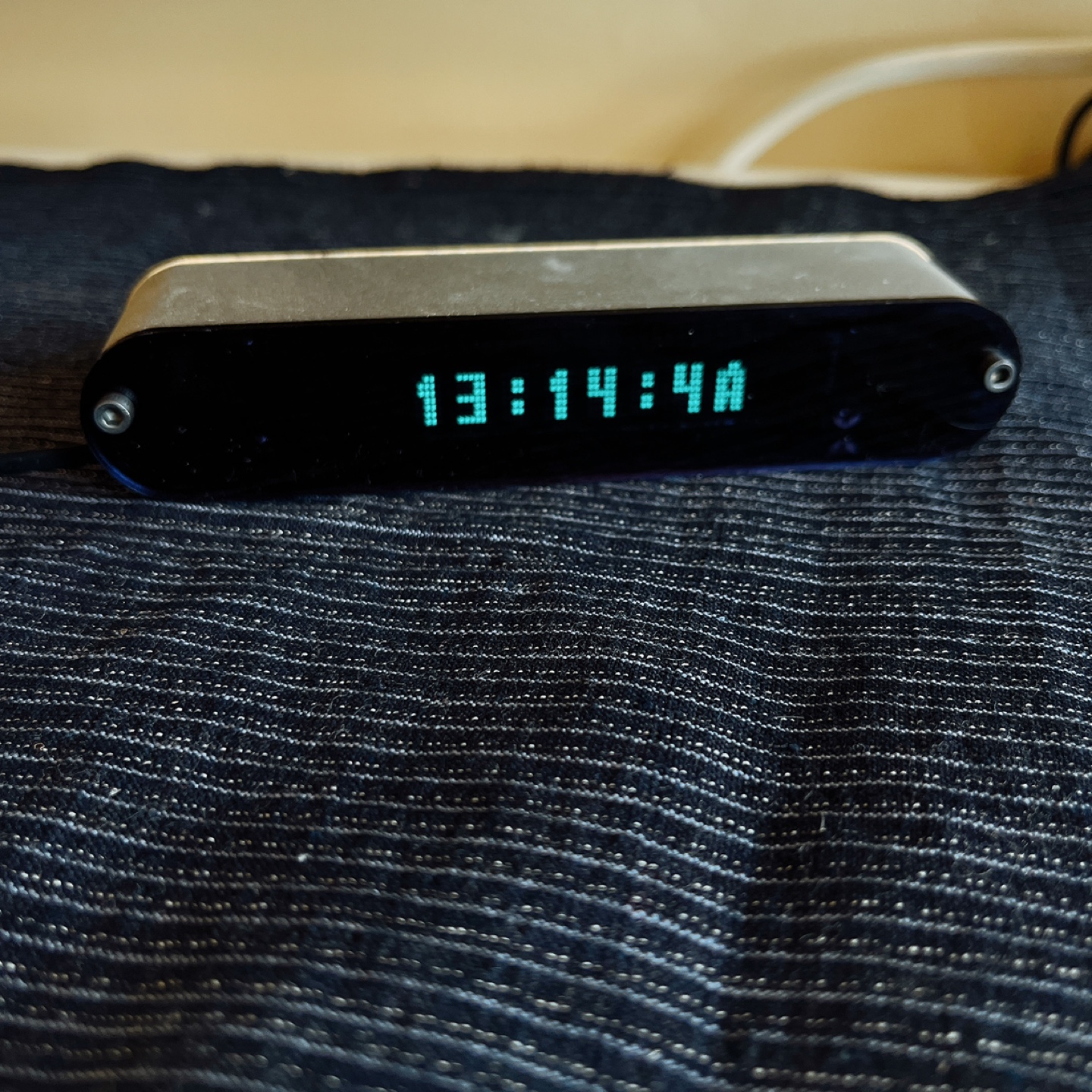 Retro Style Digital Clock