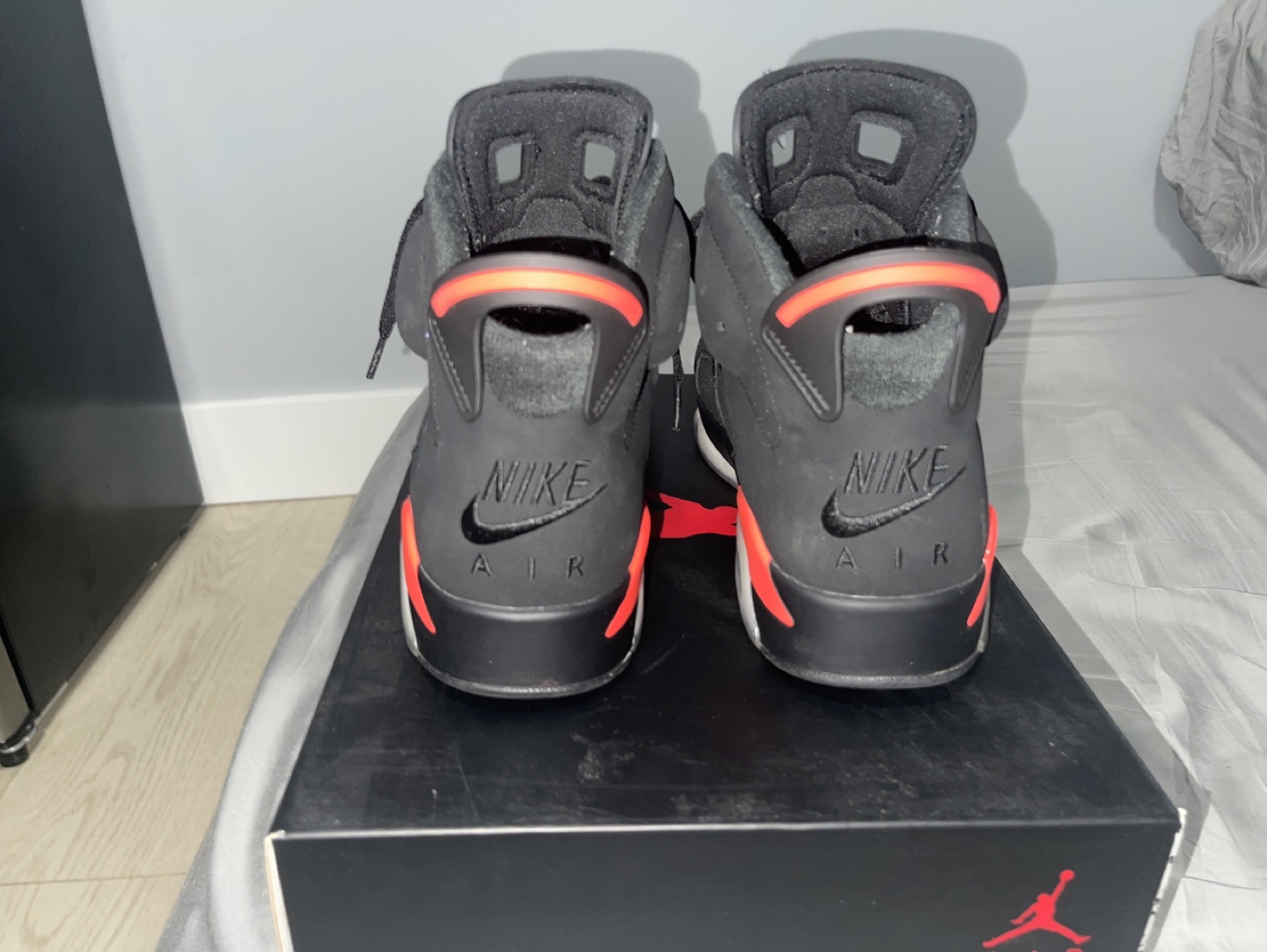 Air Jordan Retro 6 Black Infrared 2014 Size 9 - photo 4
