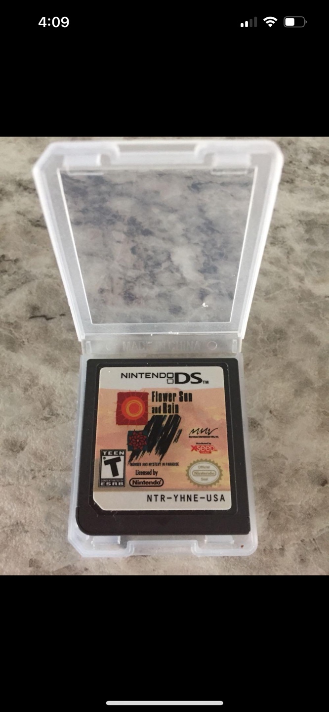 Flower, Sun & Rain (Nintendo DS/Rare!)