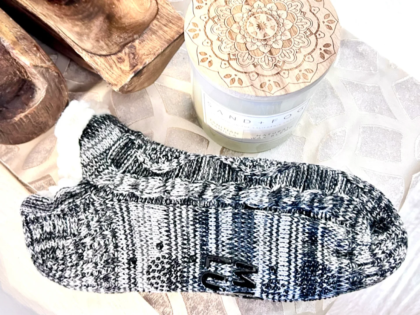 🍓NEW! MUK LUKS Women/Mens Shortie Cabin Sock Slipper image indicator(2)