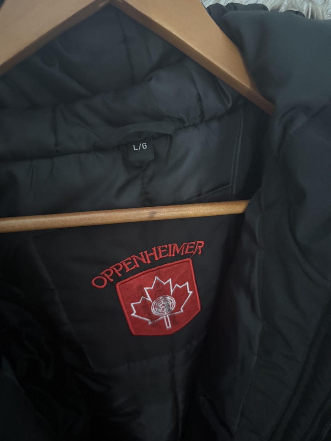 Men's Black Winter Jacket Size L/G - photo 2