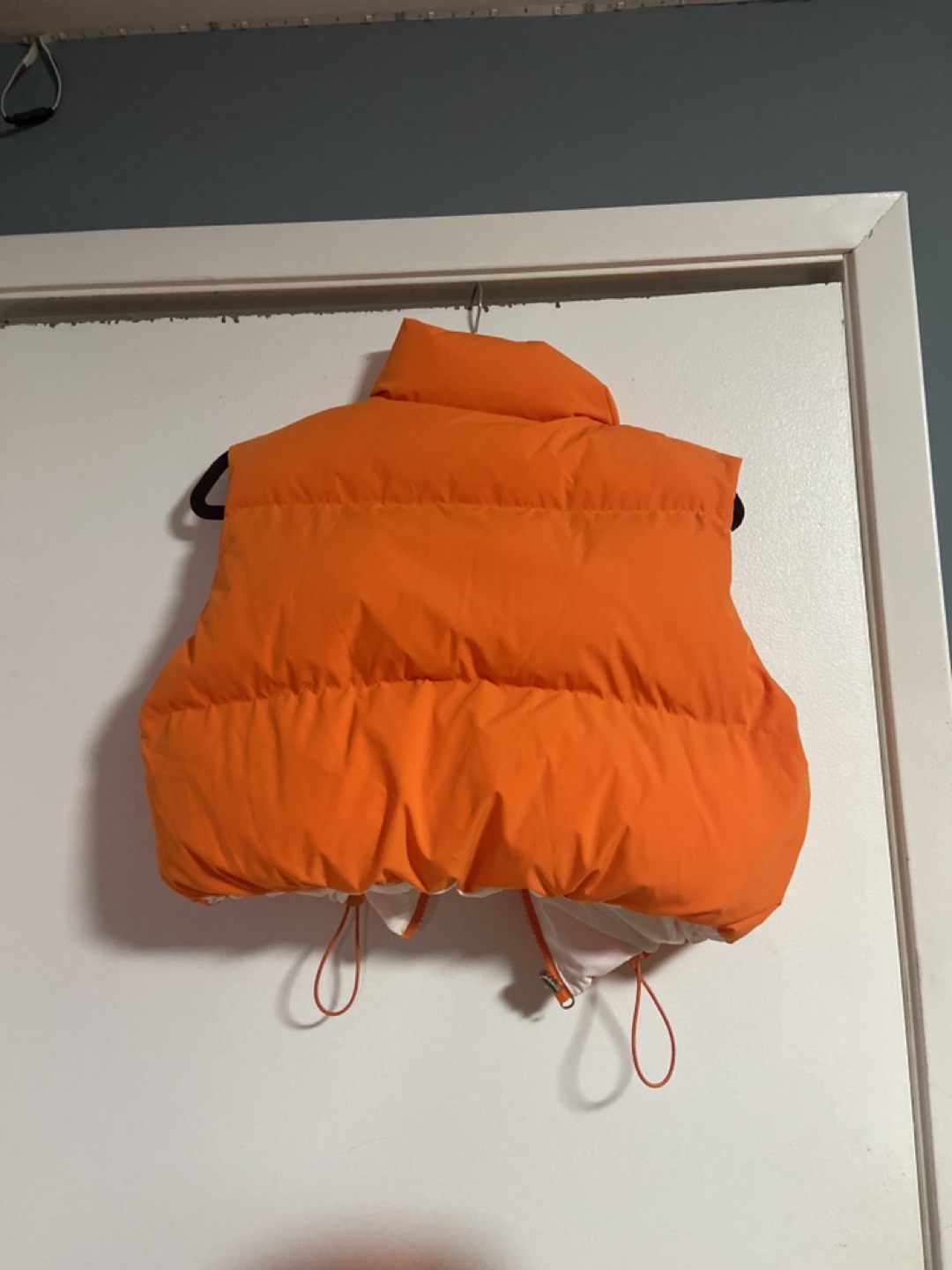 Orange Puffer Vest - photo 3