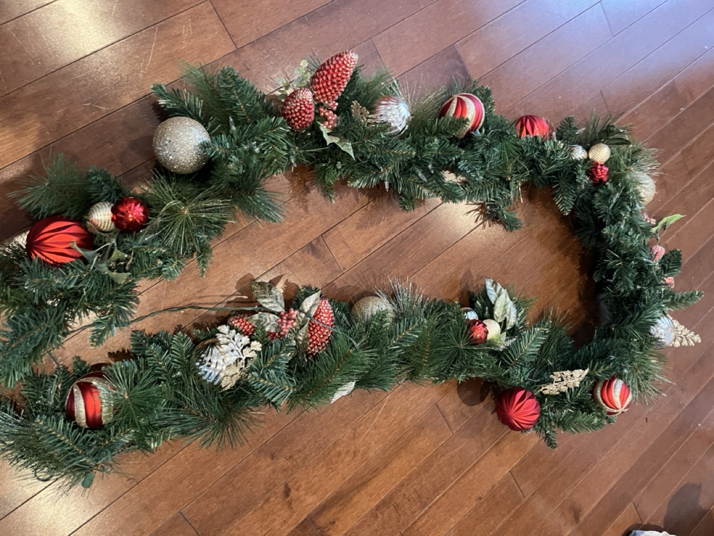 Christmas garland + Tree storage container - photo 4