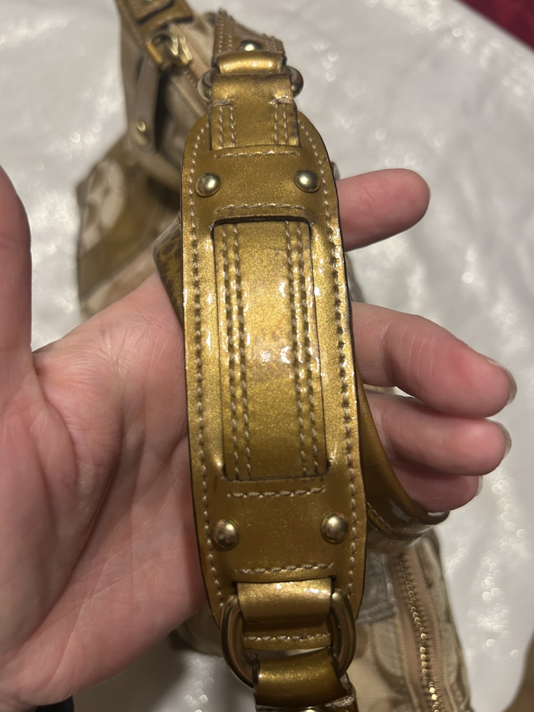 Coach Signature C Patchwork Satchel - photo 2