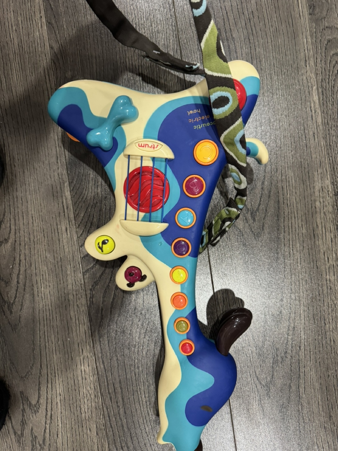 Kids' Musical Dog Guitar Toy