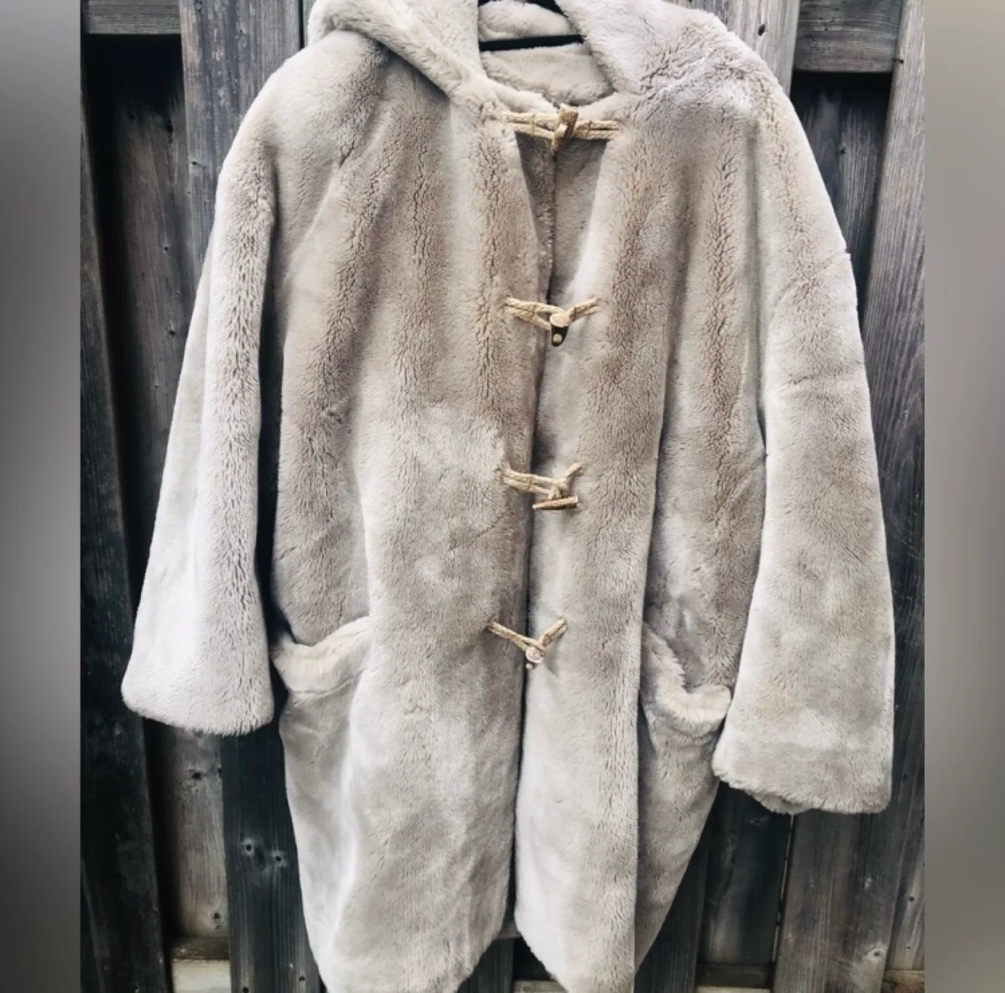 Faux Shearling Fur Coat image indicator(3)