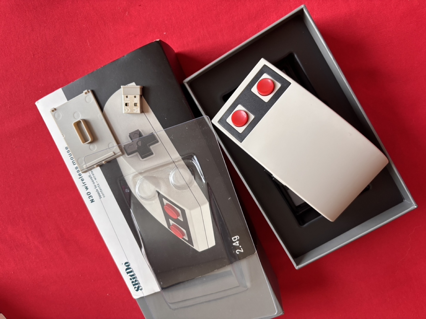 8BitDo N30 Wireless Mouse - Retro Gaming Mouse