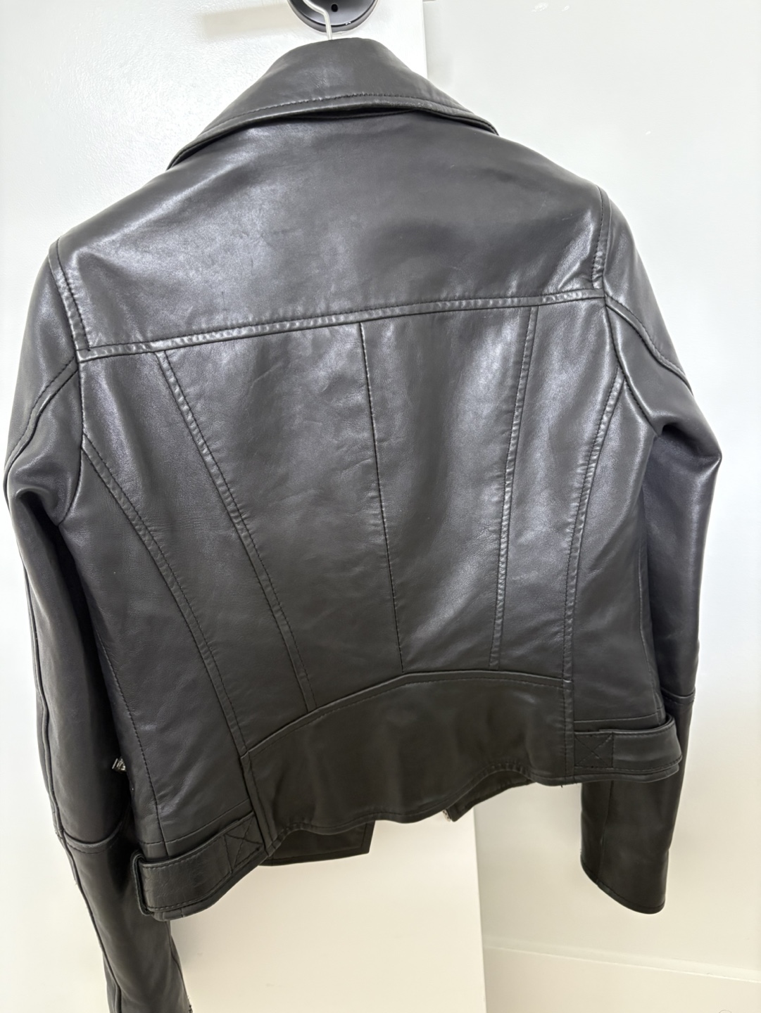 Ever New Melbourne Black Leather Jacket- Size US 2 - photo 3