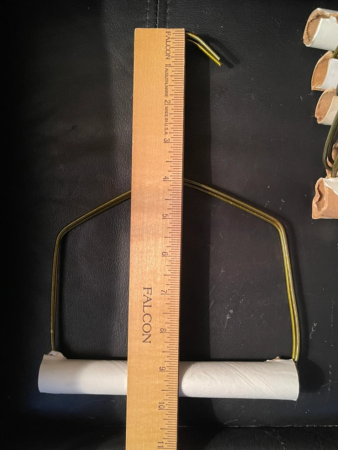 Vintage Wire Scarf Hangers with Rollers image indicator(2)