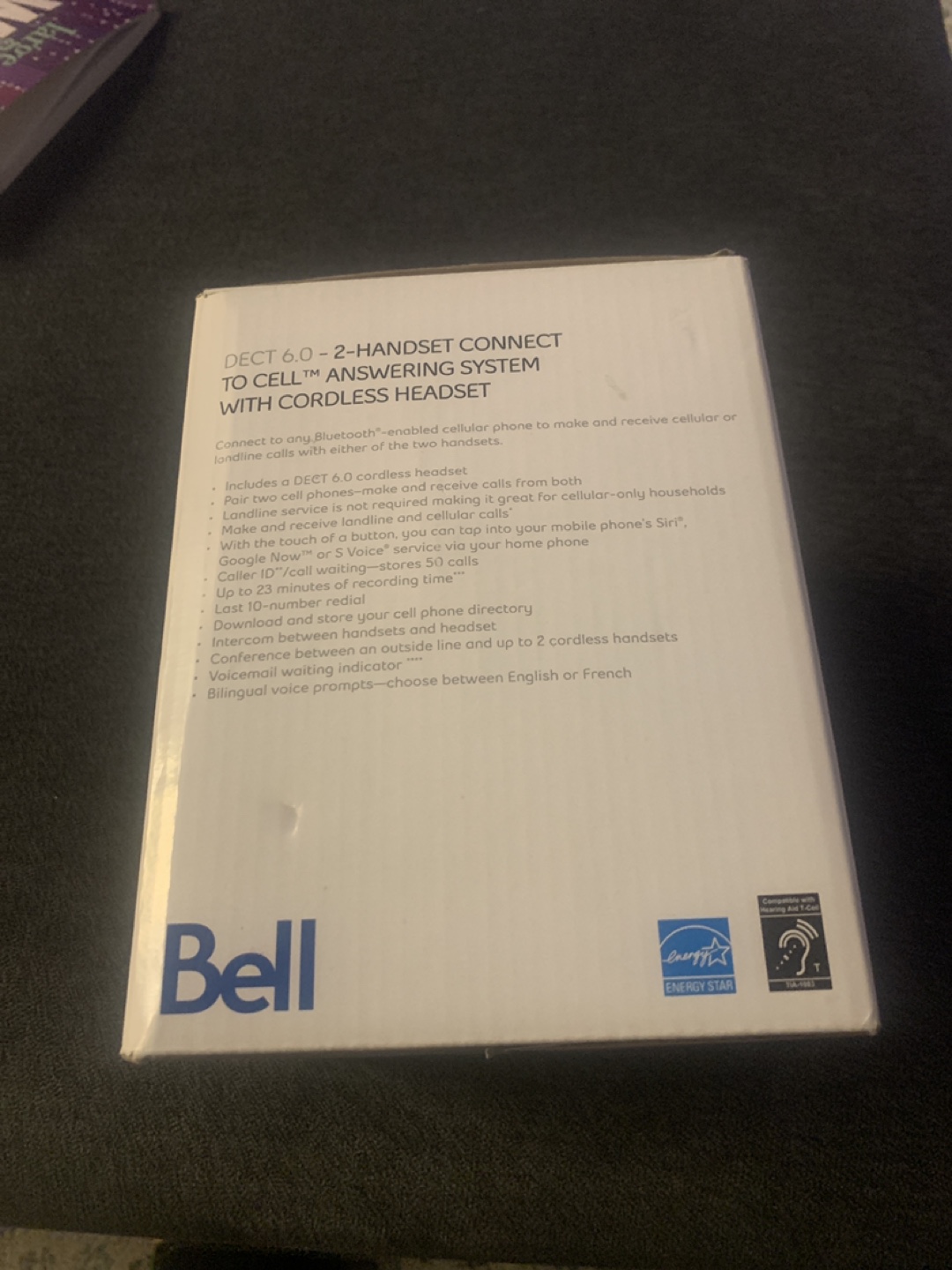 Bell DECT 6.0 2-Handset Answering System with Cordless Headset - photo 2