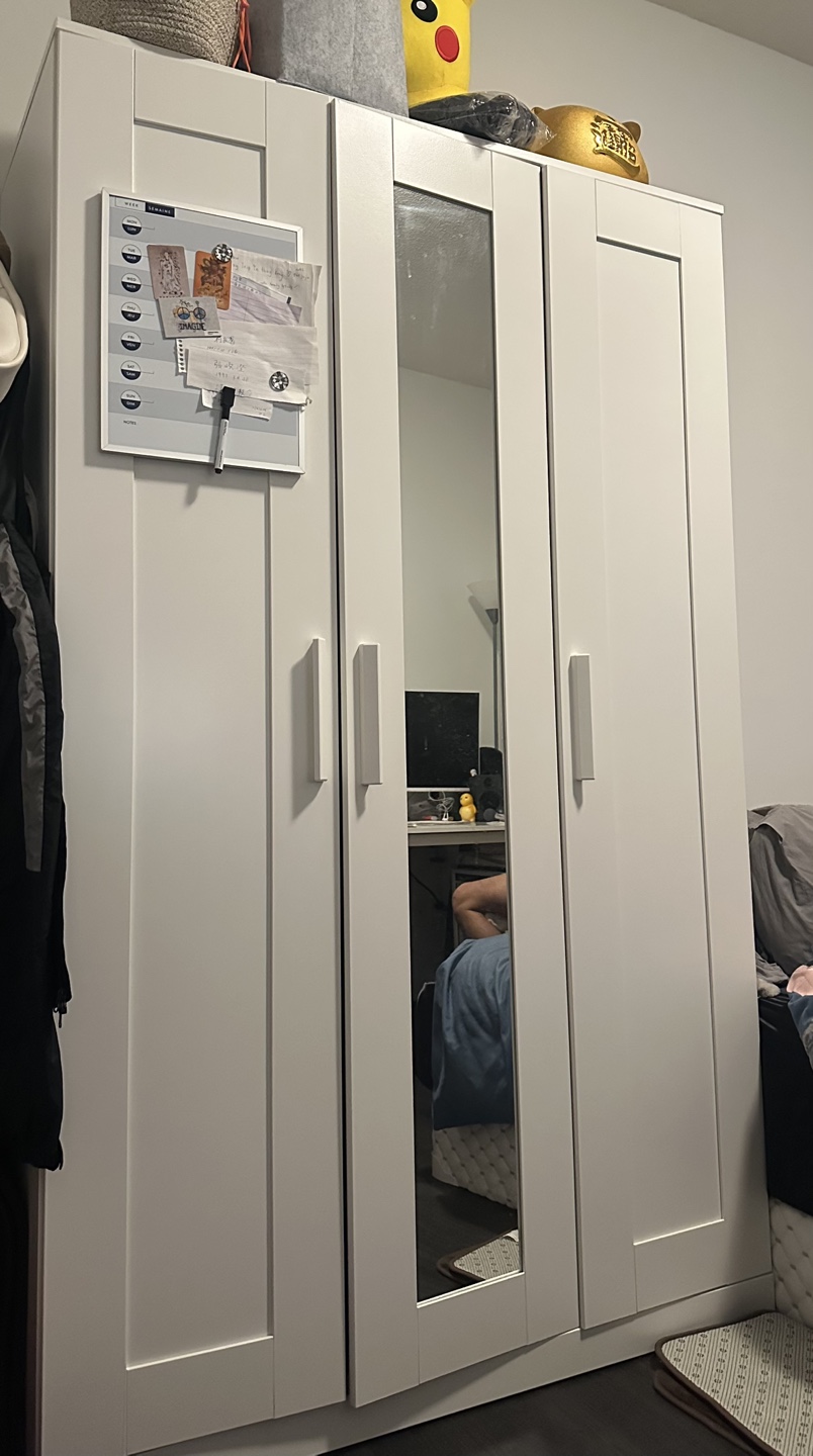 IKEA BRIMNES Wardrobe - White - 3 Doors - photo 4