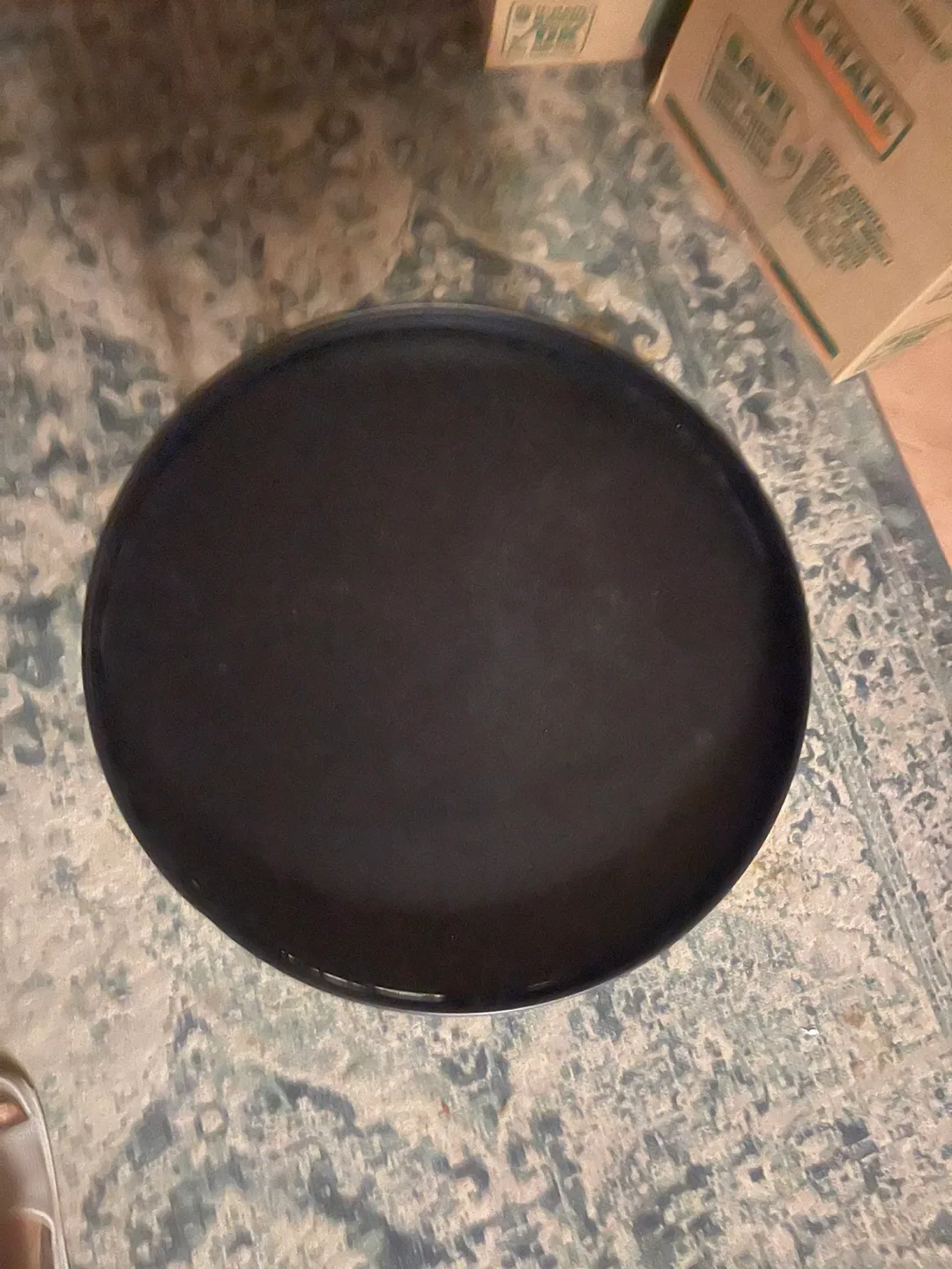 Black Round Side Table image indicator(3)