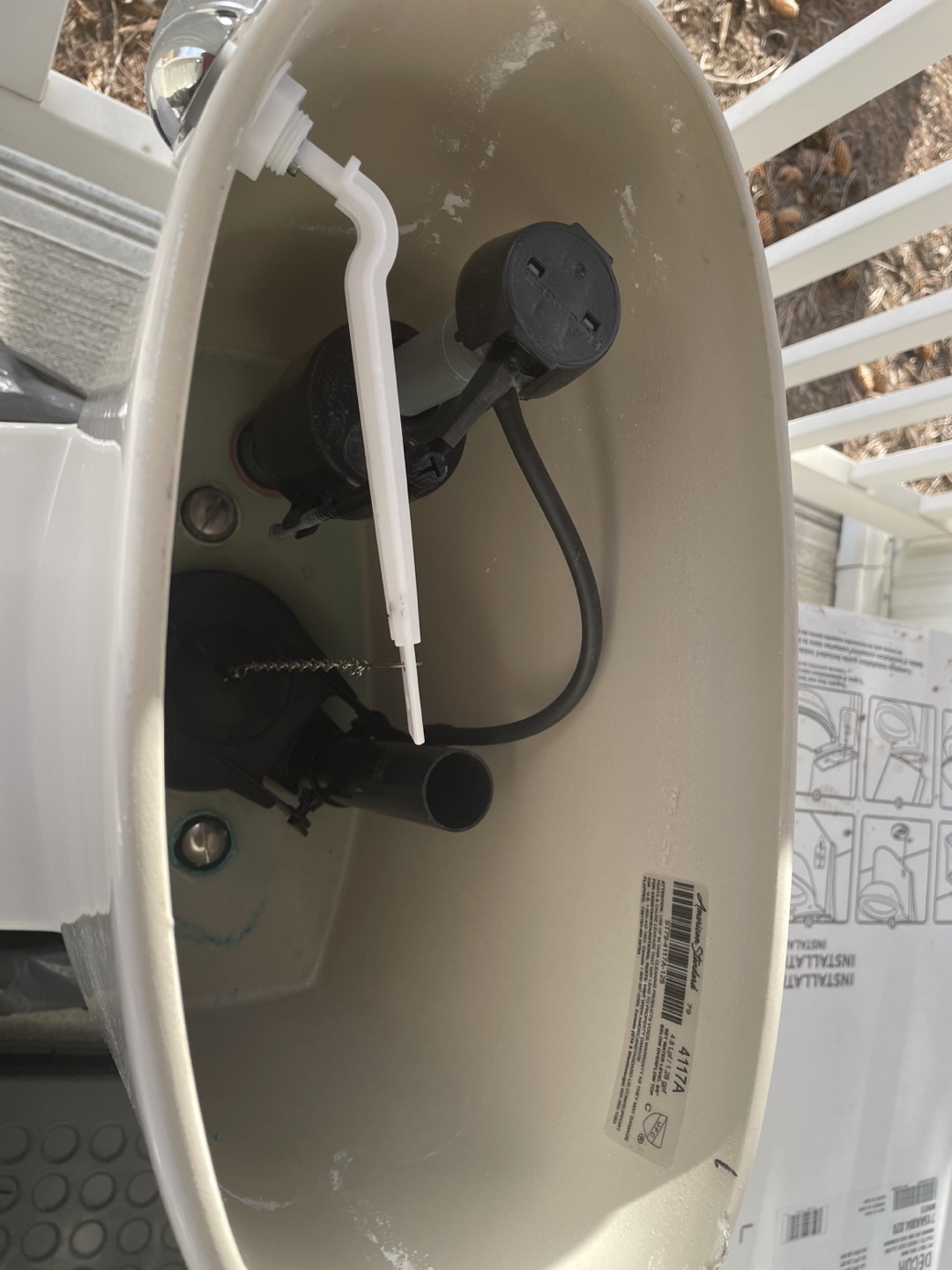Clean American Standard Two-Piece Toilet - photo 5