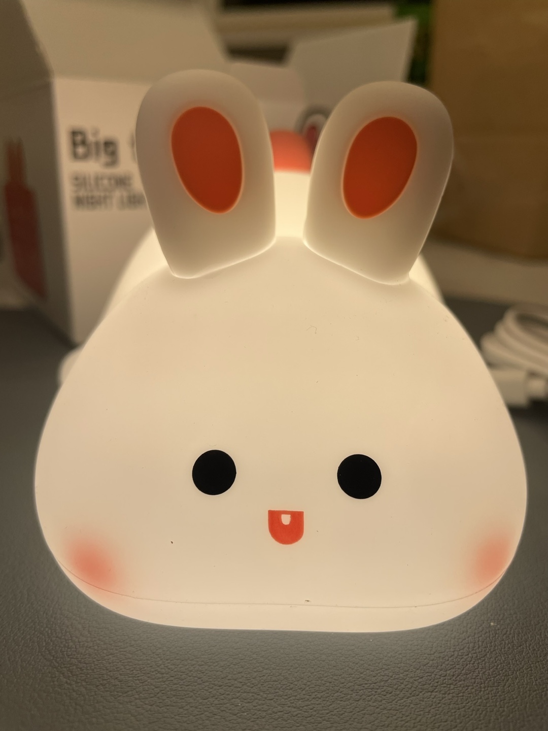 Cute Silicone Axolotl & Bunny Night Lights (2pieces)