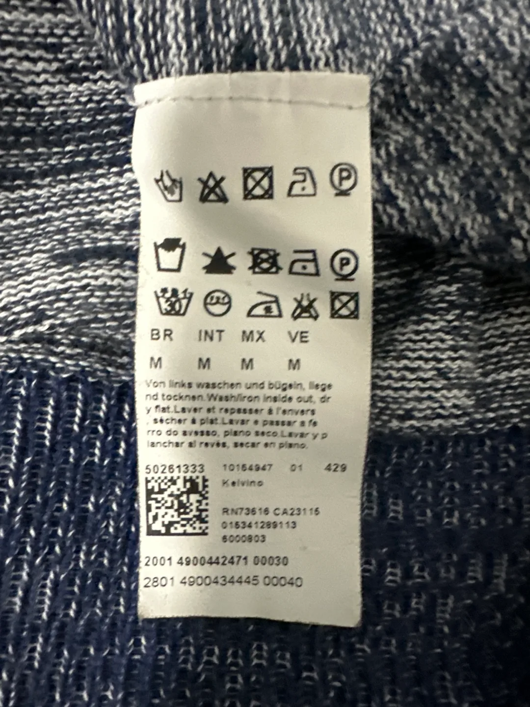 Hugo Boss Men's Size M Blue Hoodie image indicator(5)