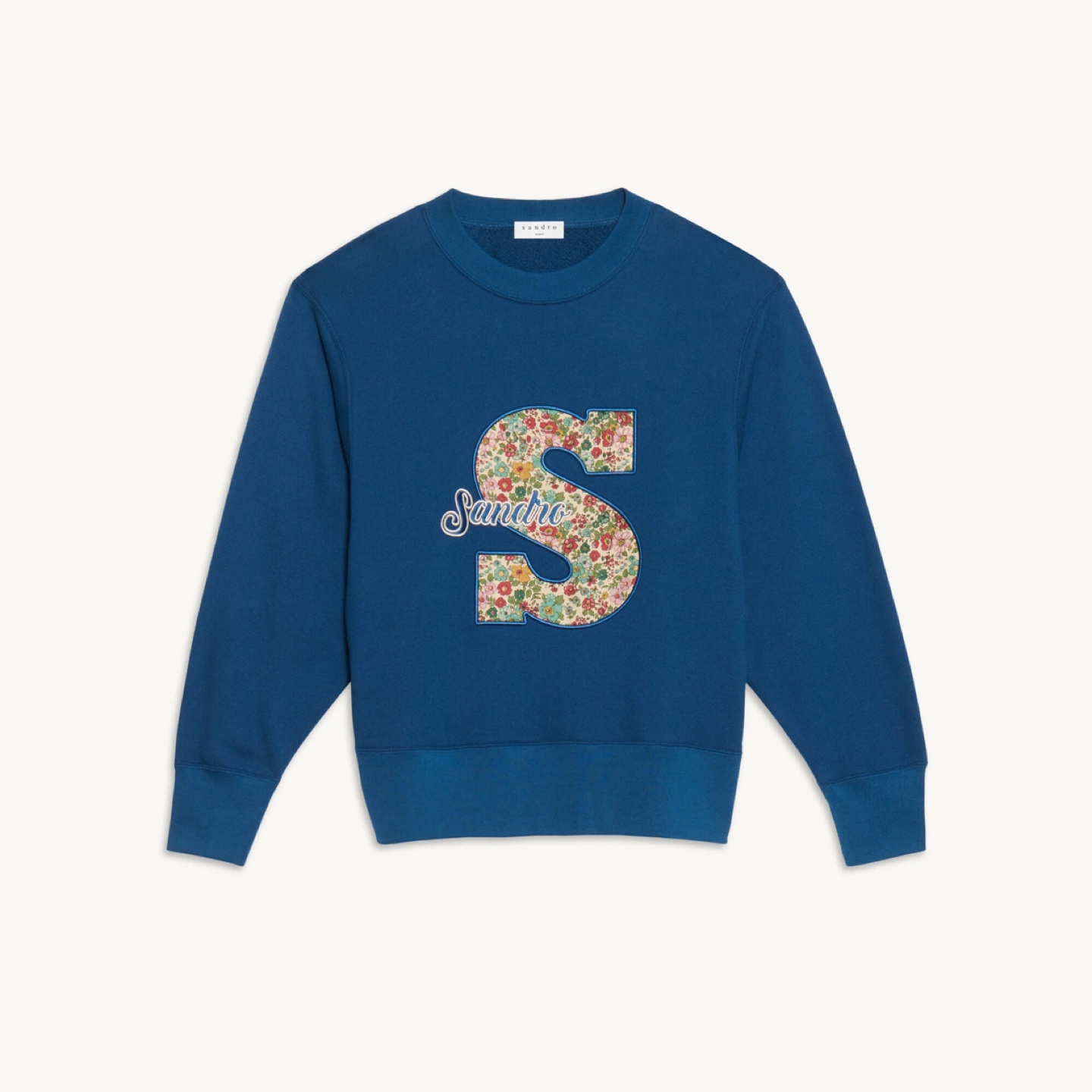 Sandro Floral Appliqué Sweatshirt - photo 4