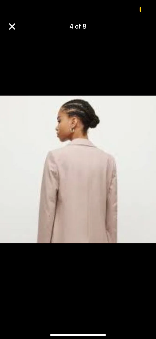 All Saints Aleida Tri Blazer - Dusty Mauve - Xs image indicator(4)