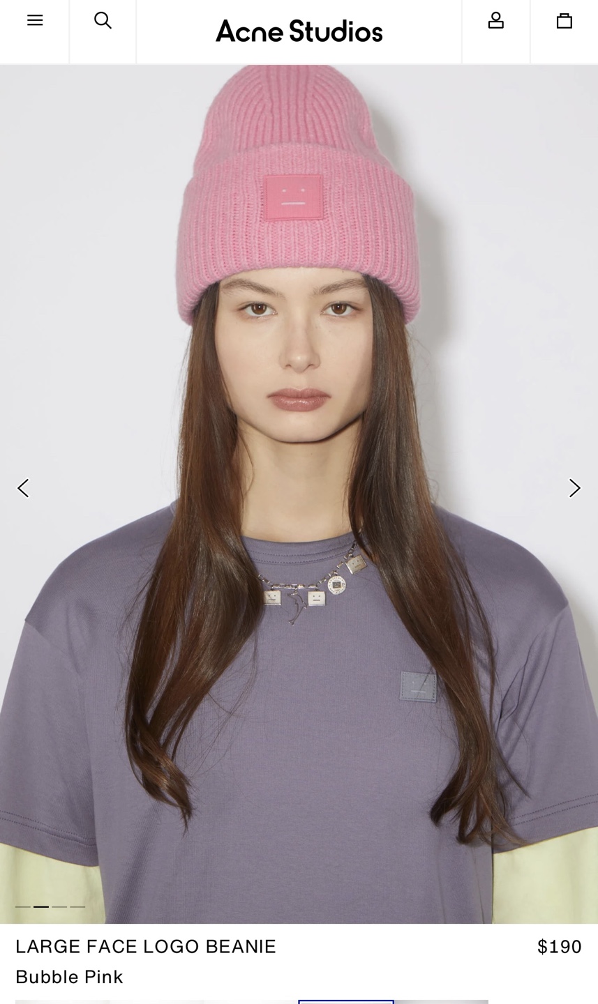 Acne Studios Logo Beanie - photo 2