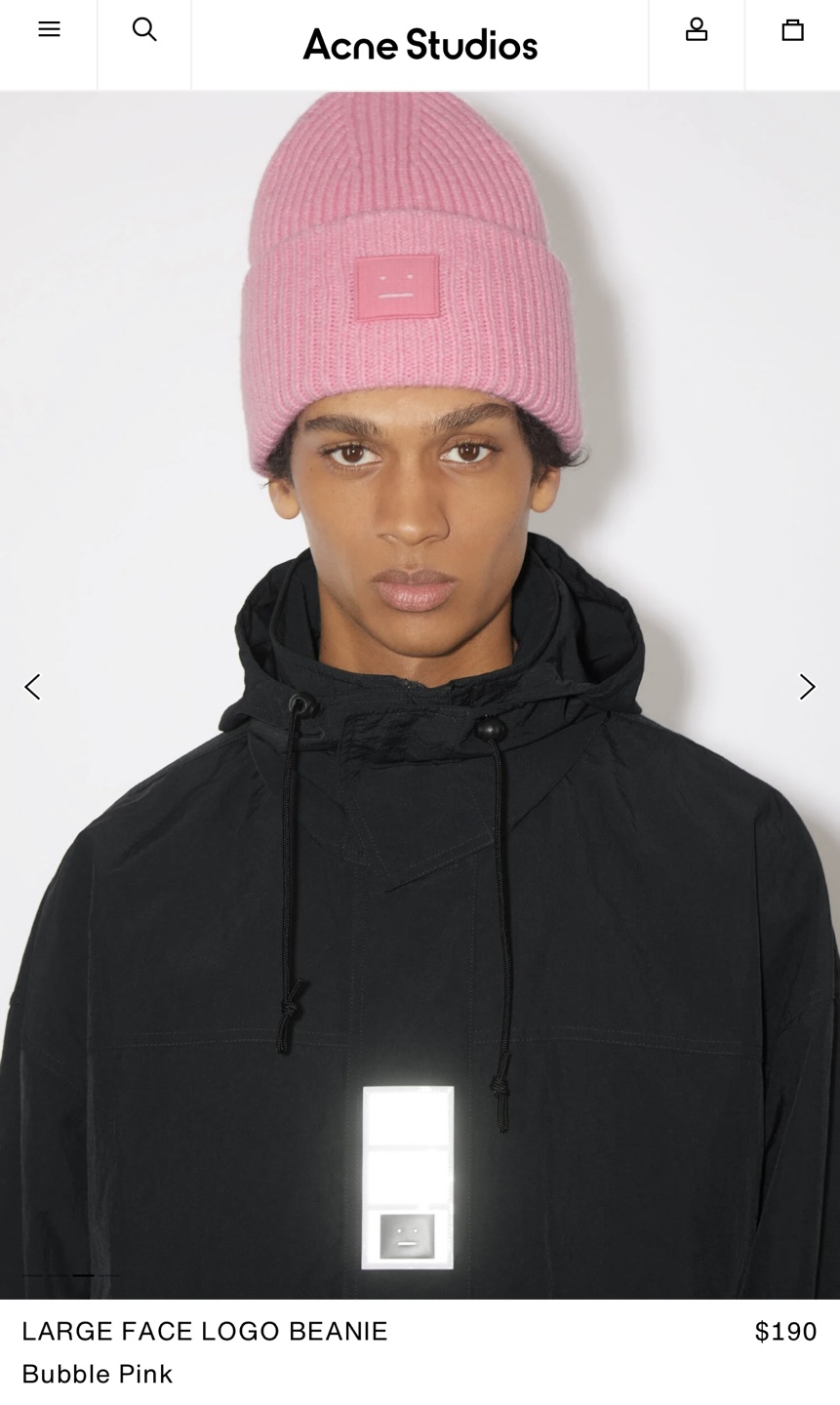 Acne Studios Logo Beanie - photo 3