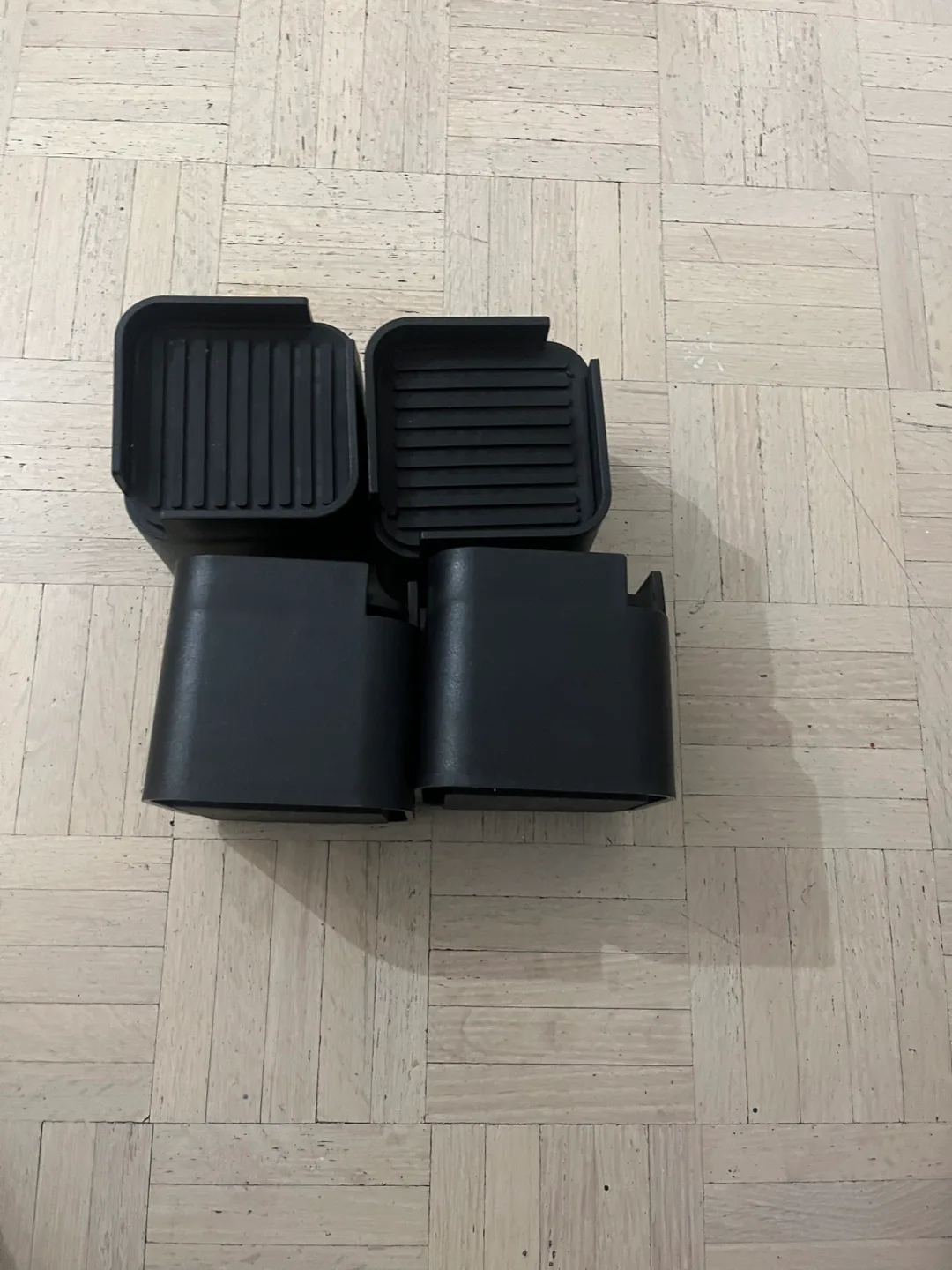 4 Pack Furniture Risers - Adjustable Height Bed Lifters image indicator(2)