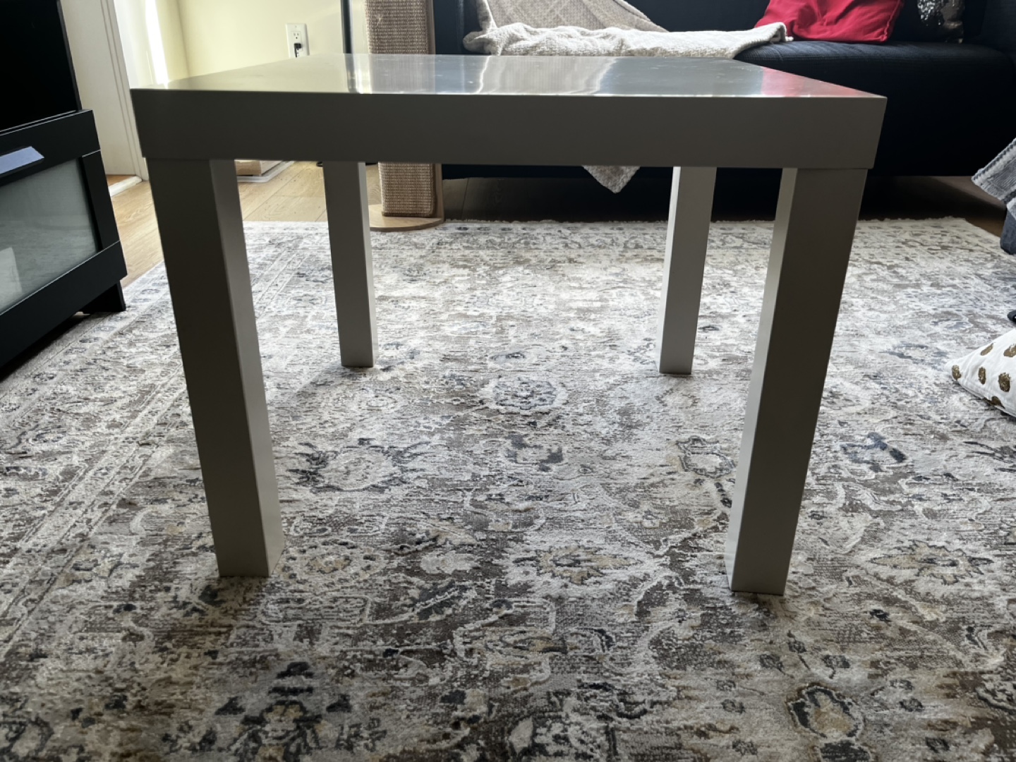 White Square Coffee Table - photo 2