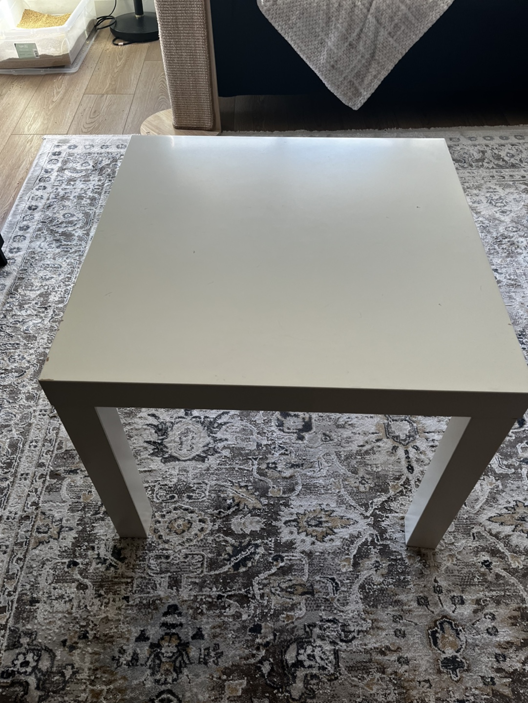 White Square Coffee Table
