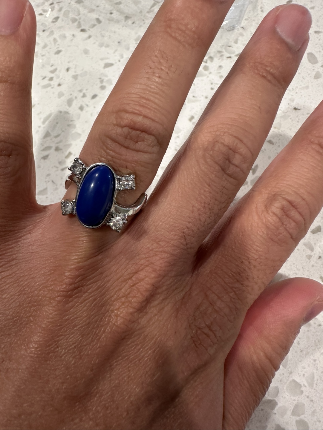 Blue  Ring #freecycle - photo 3