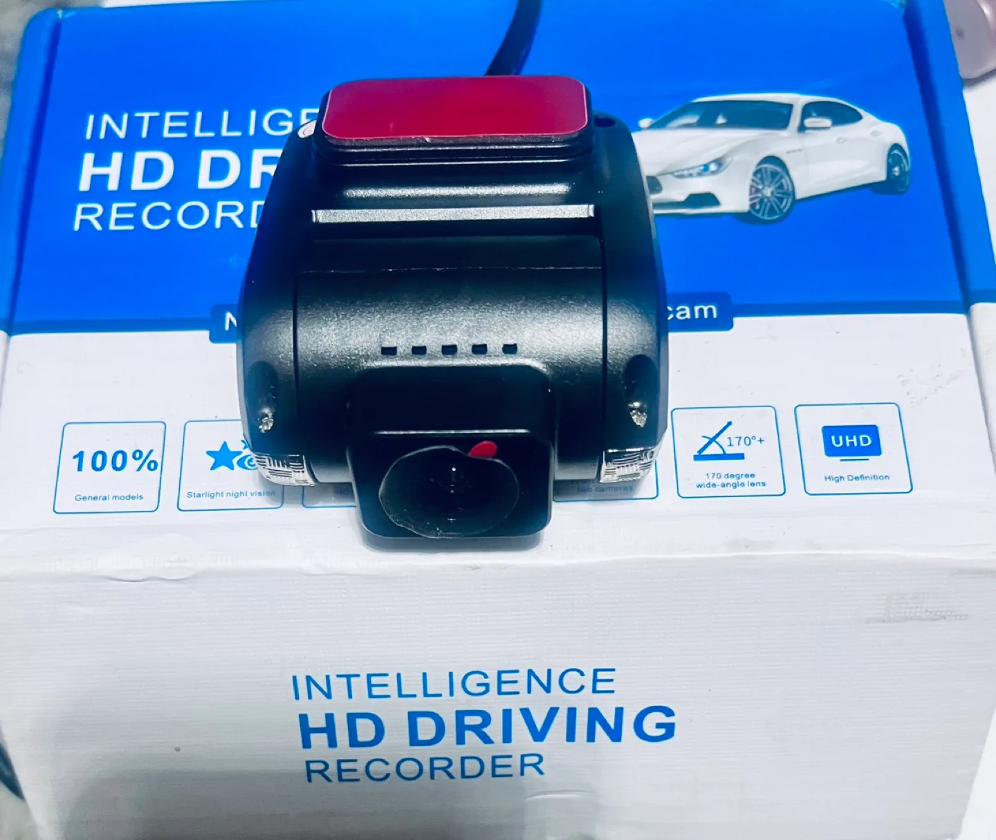 BlackBox HD Dashcam with Night Vision image indicator(2)