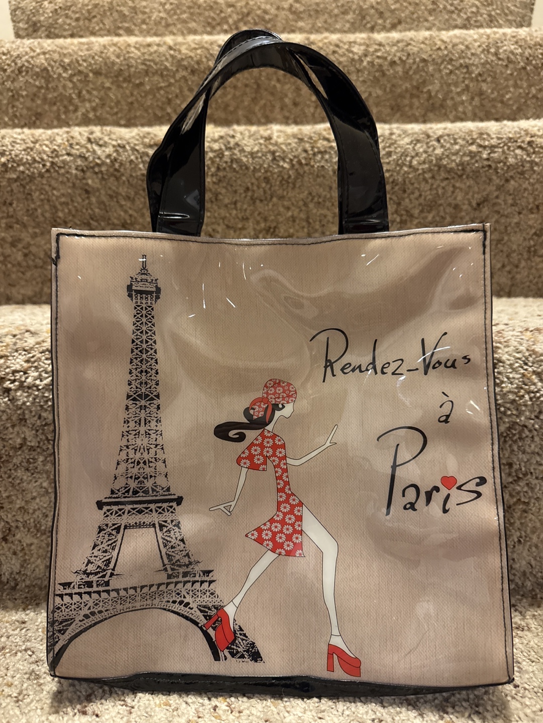 Rendez-Vous a Paris Tote Bag