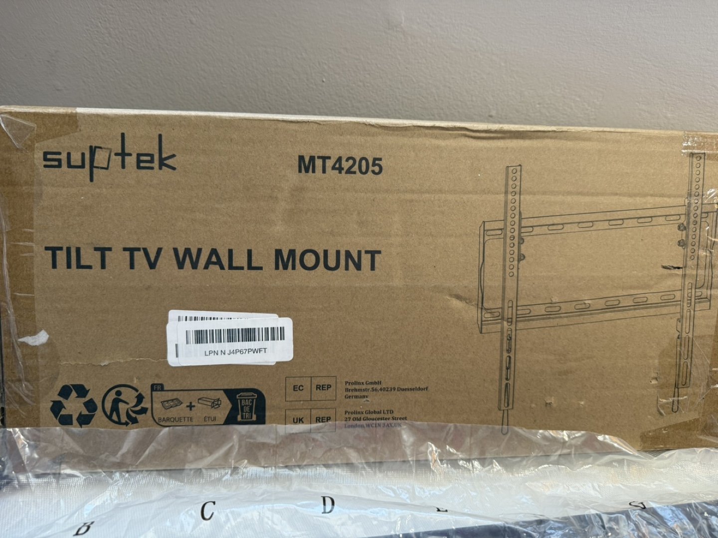 Suptek MT4205 Tilt TV Wall Mount Bracket - photo 3